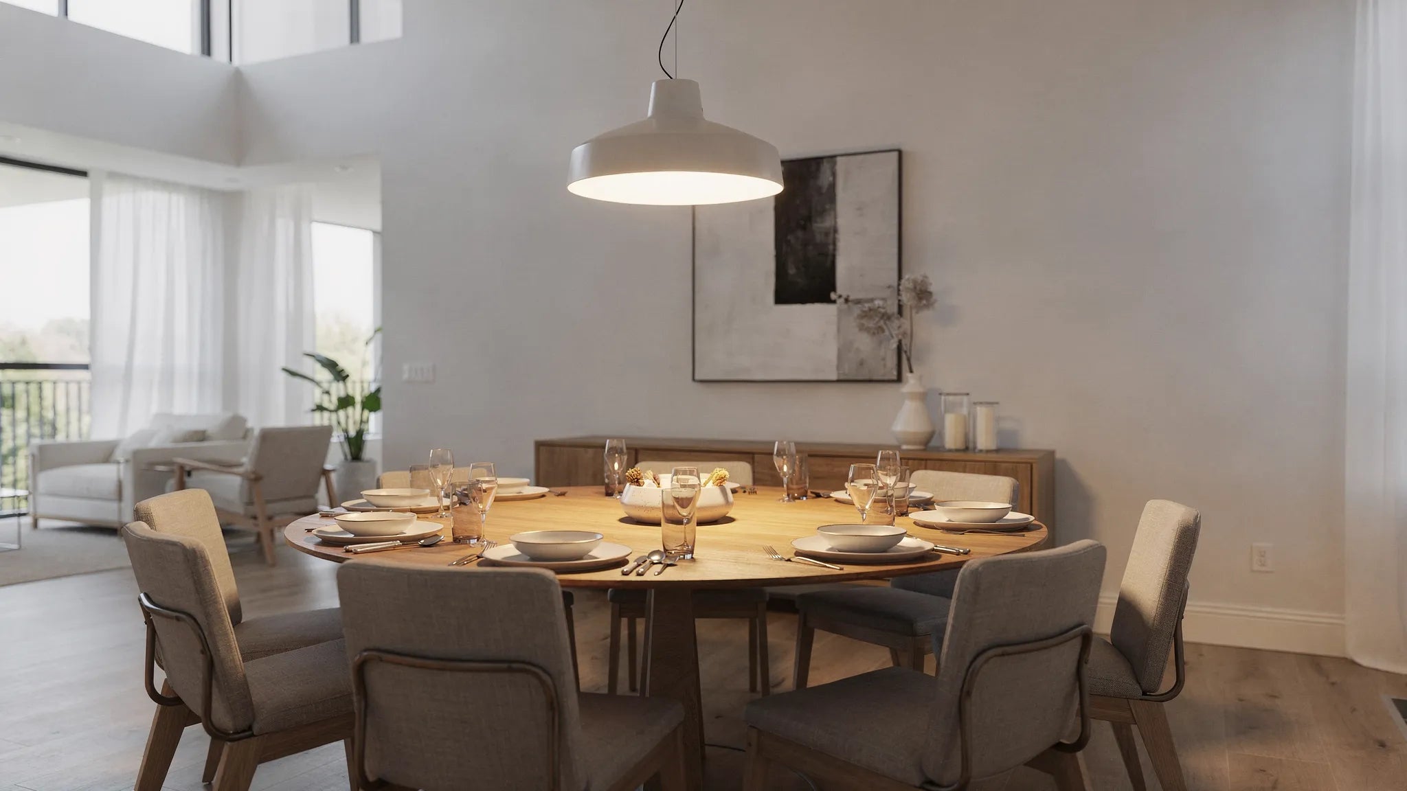 Pendelleuchte Esstisch: Höhe, Breite und Abstand richtig planen