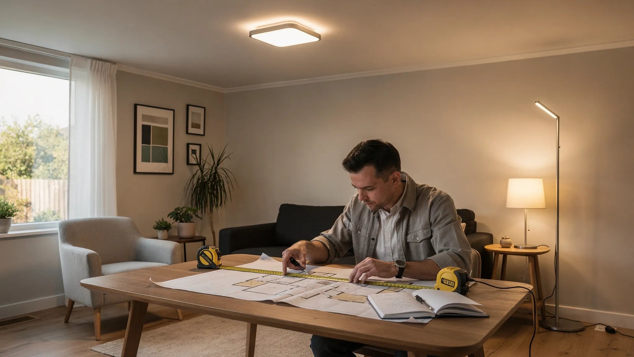 Beleuchtung LED: So berechnest du Lumen pro m² richtig