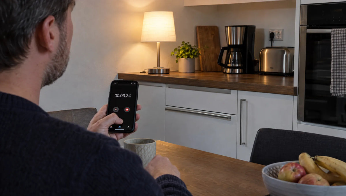 Was tun, wenn eine Tischleuchte mit Touchdimmer selbst angeht?