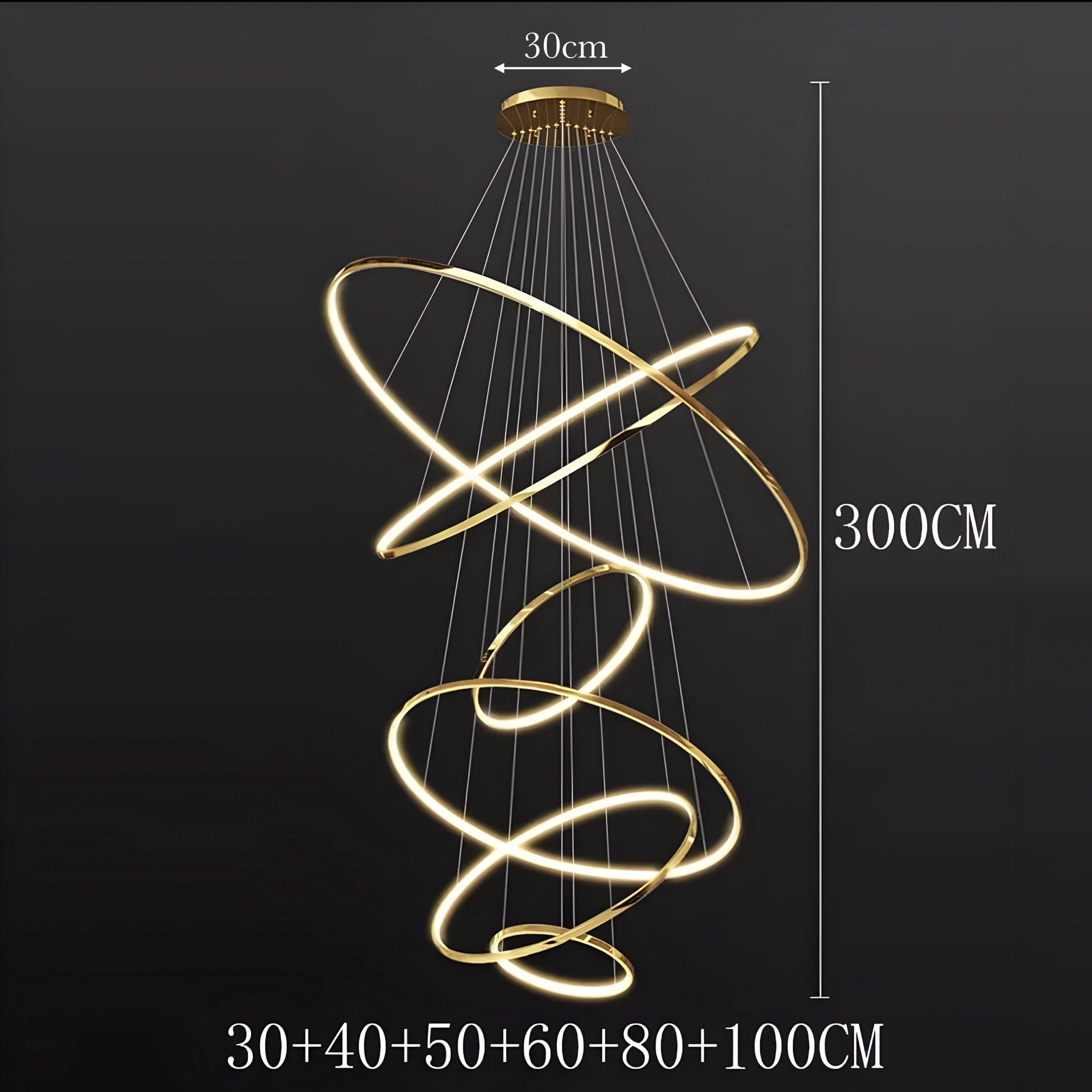 Kronleuchter Nordic Circla - BUYnBLUE