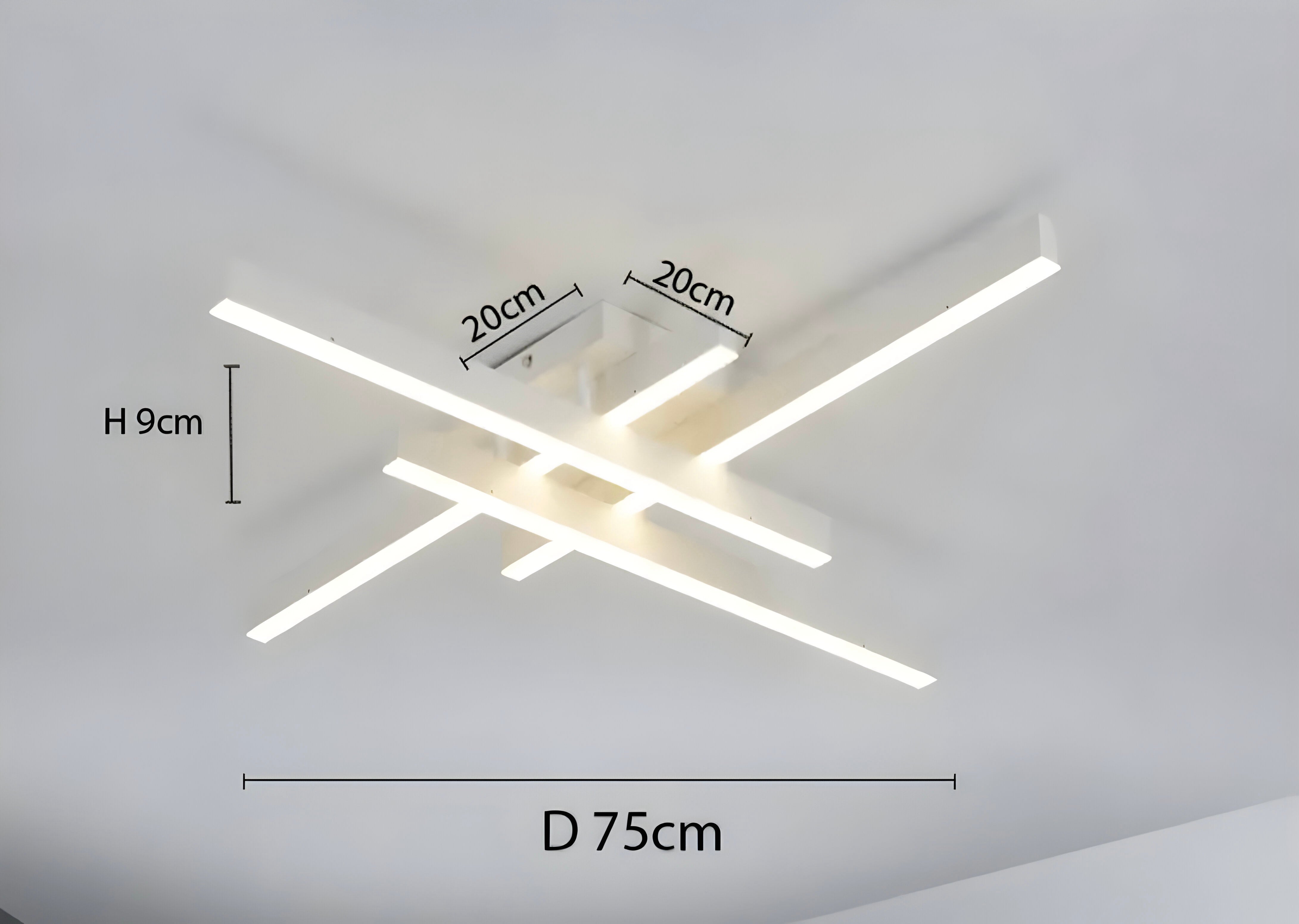 Deckenlampe Nordic Stratos