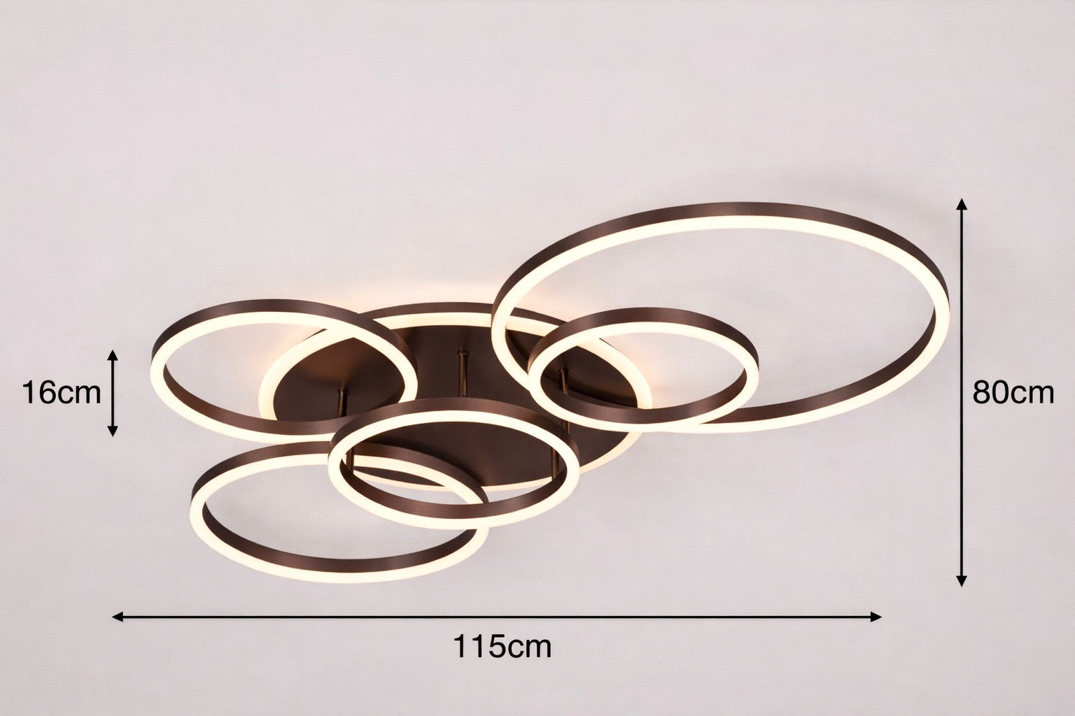 Halo Modern ceiling lamp