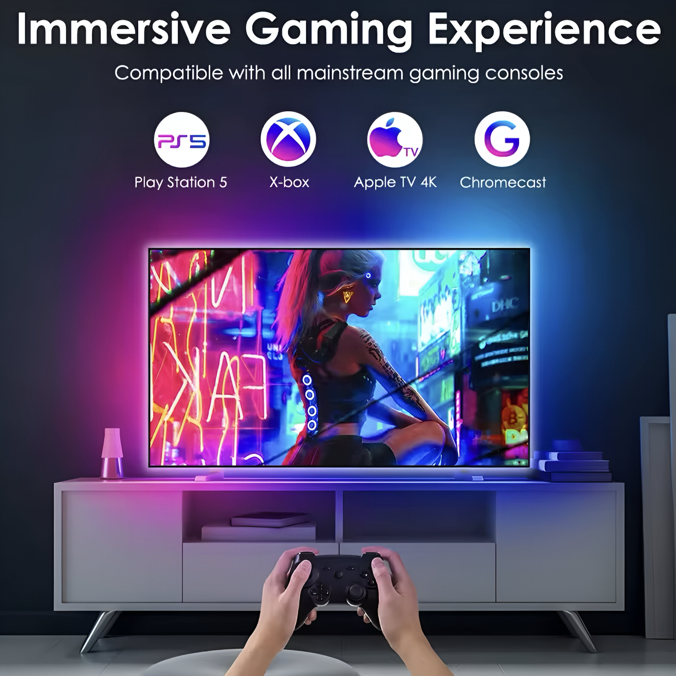 TV Ambient LED Beleuchtung