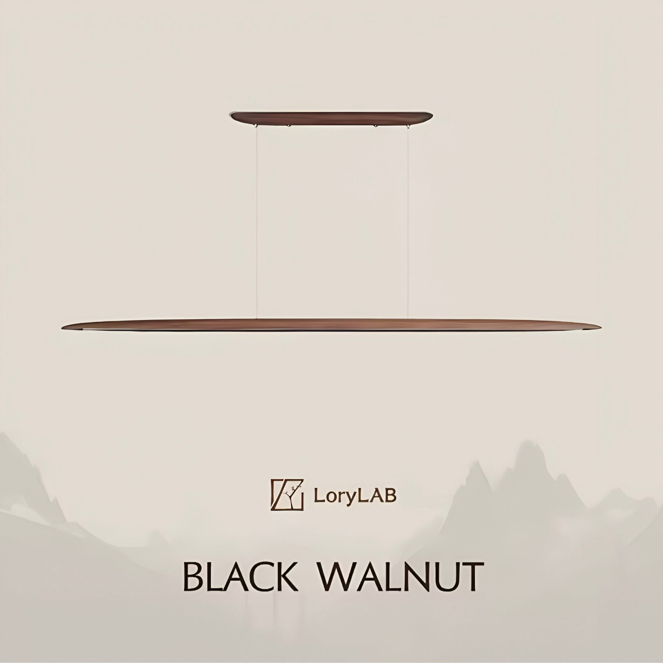 Pendelleuchte Walnut Glow - BUYnBLUE