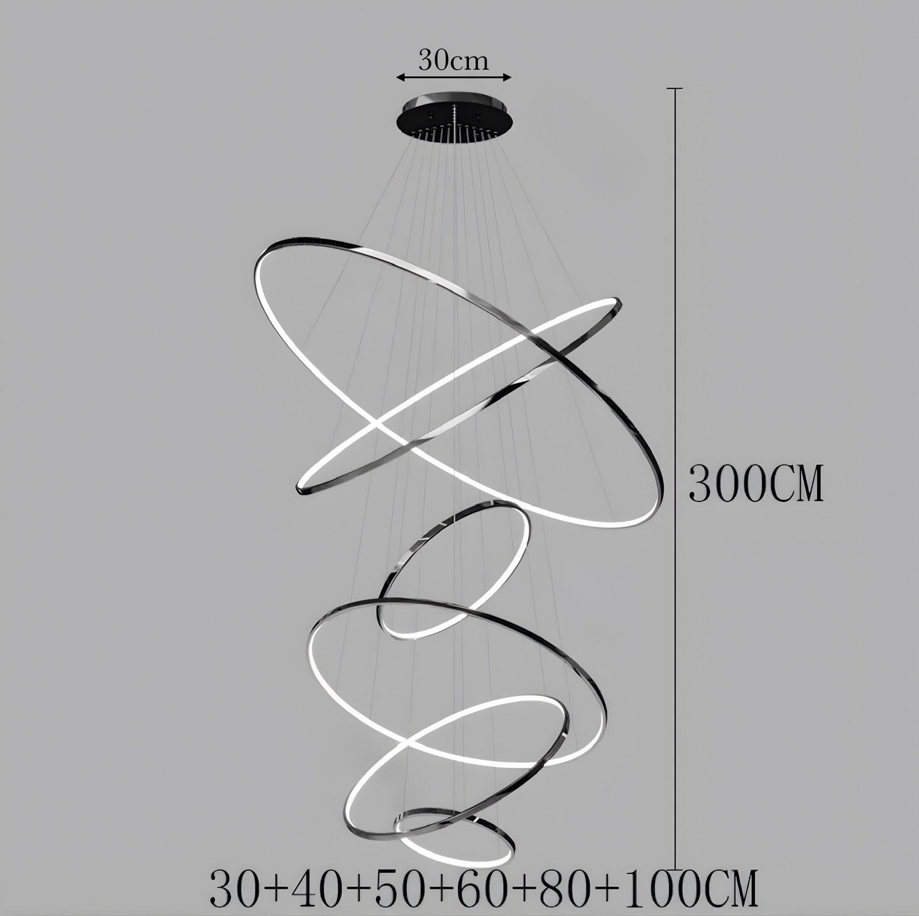 Kronleuchter Nordic Circla - BUYnBLUE