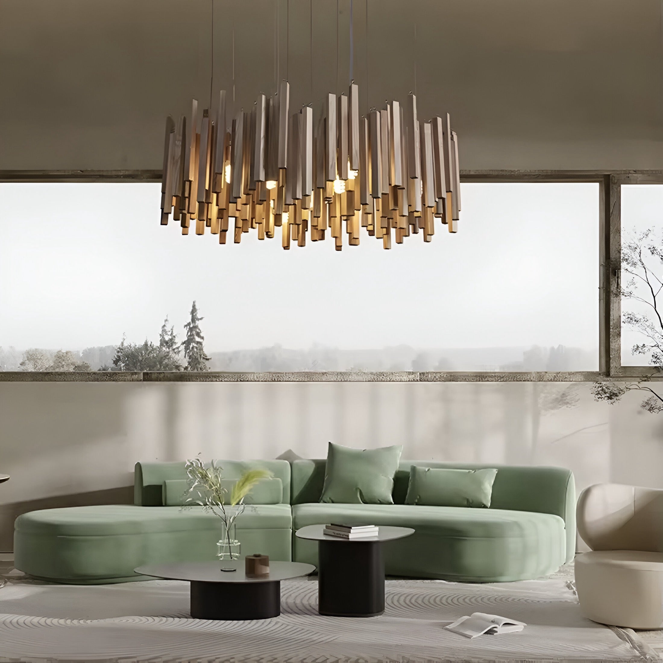 Designer Pendelleuchte Modern Yang - BUYnBLUE
