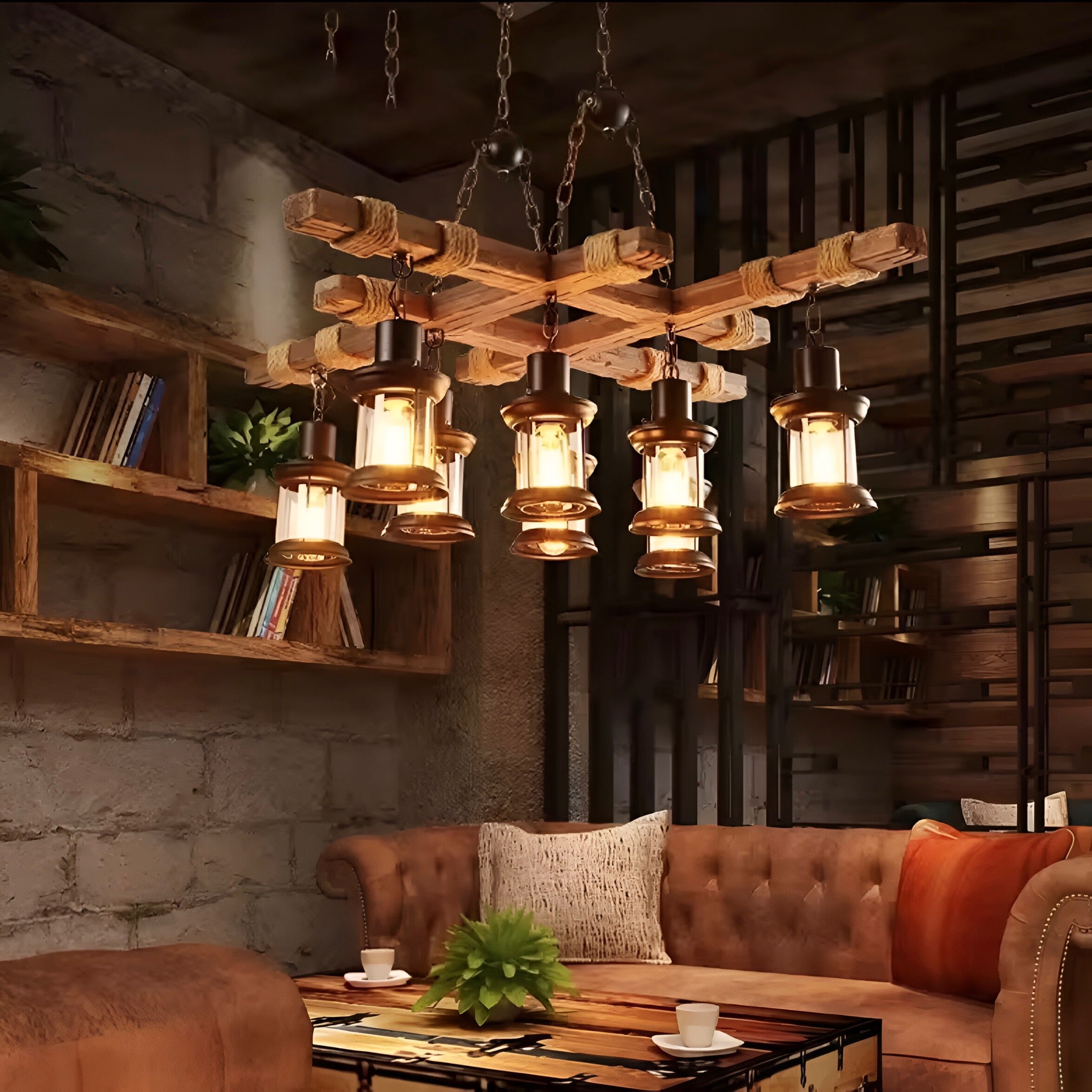 suspension luminaire Pirate moderne