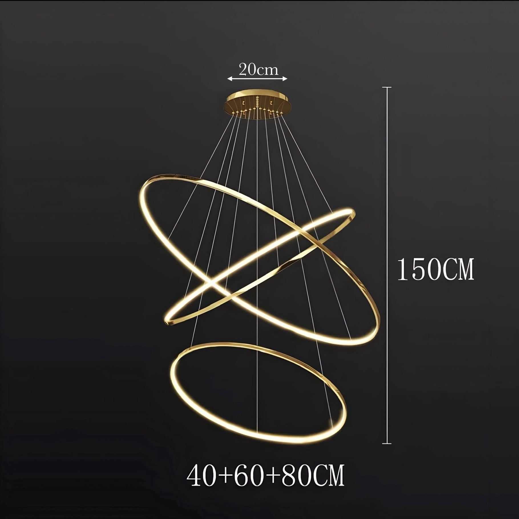 Kronleuchter Nordic Circla - BUYnBLUE