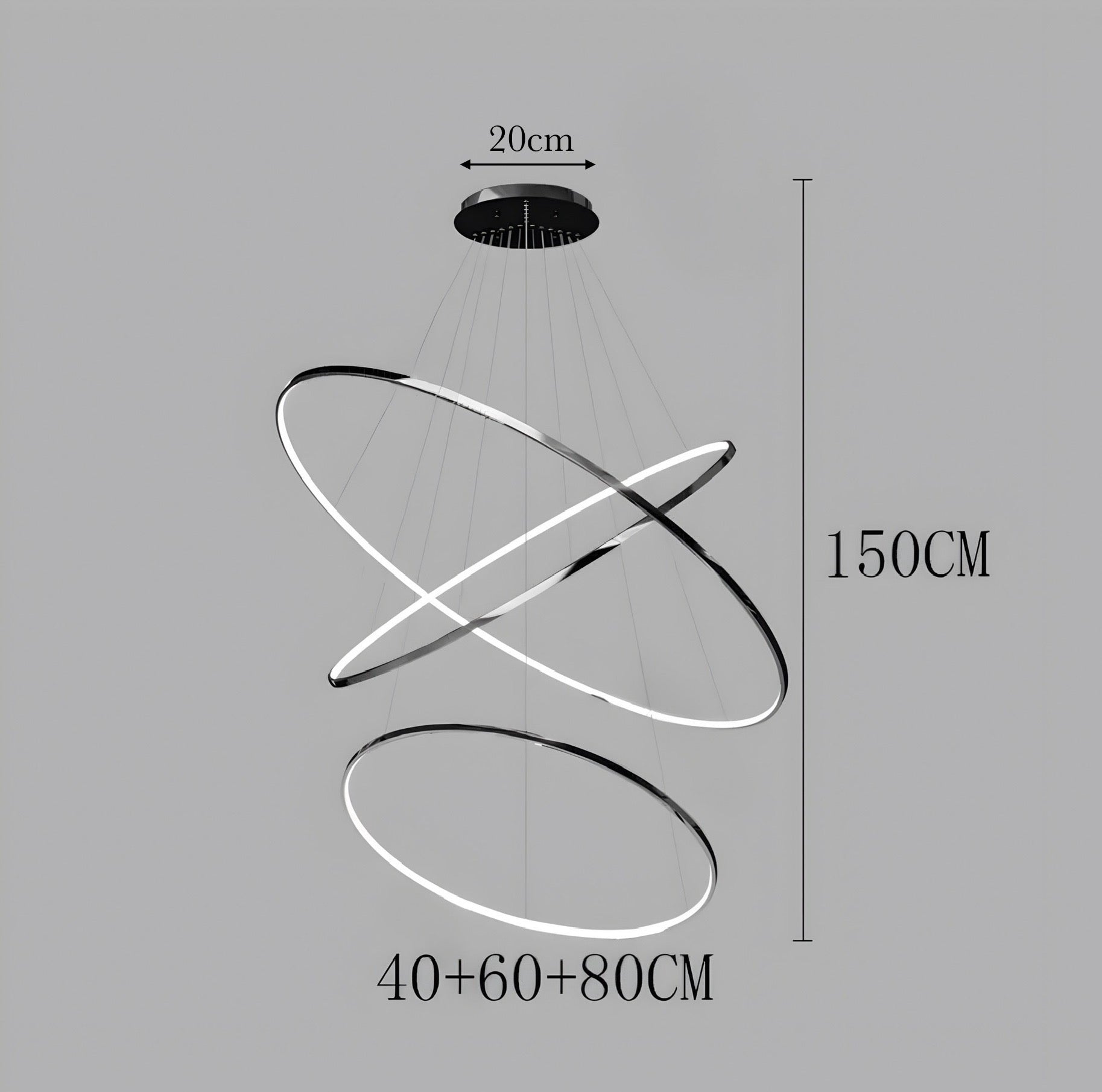 Kronleuchter Nordic Circla - BUYnBLUE