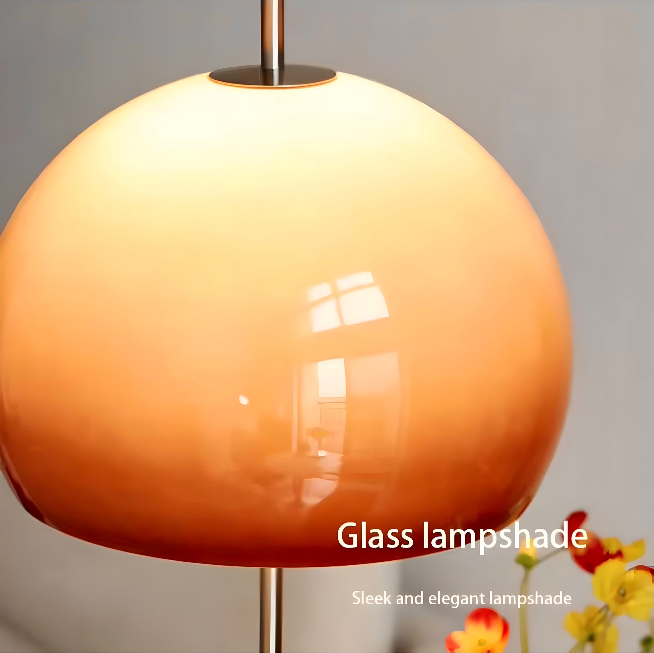 Vintage Stehlampe Arancio - BUYnBLUE
