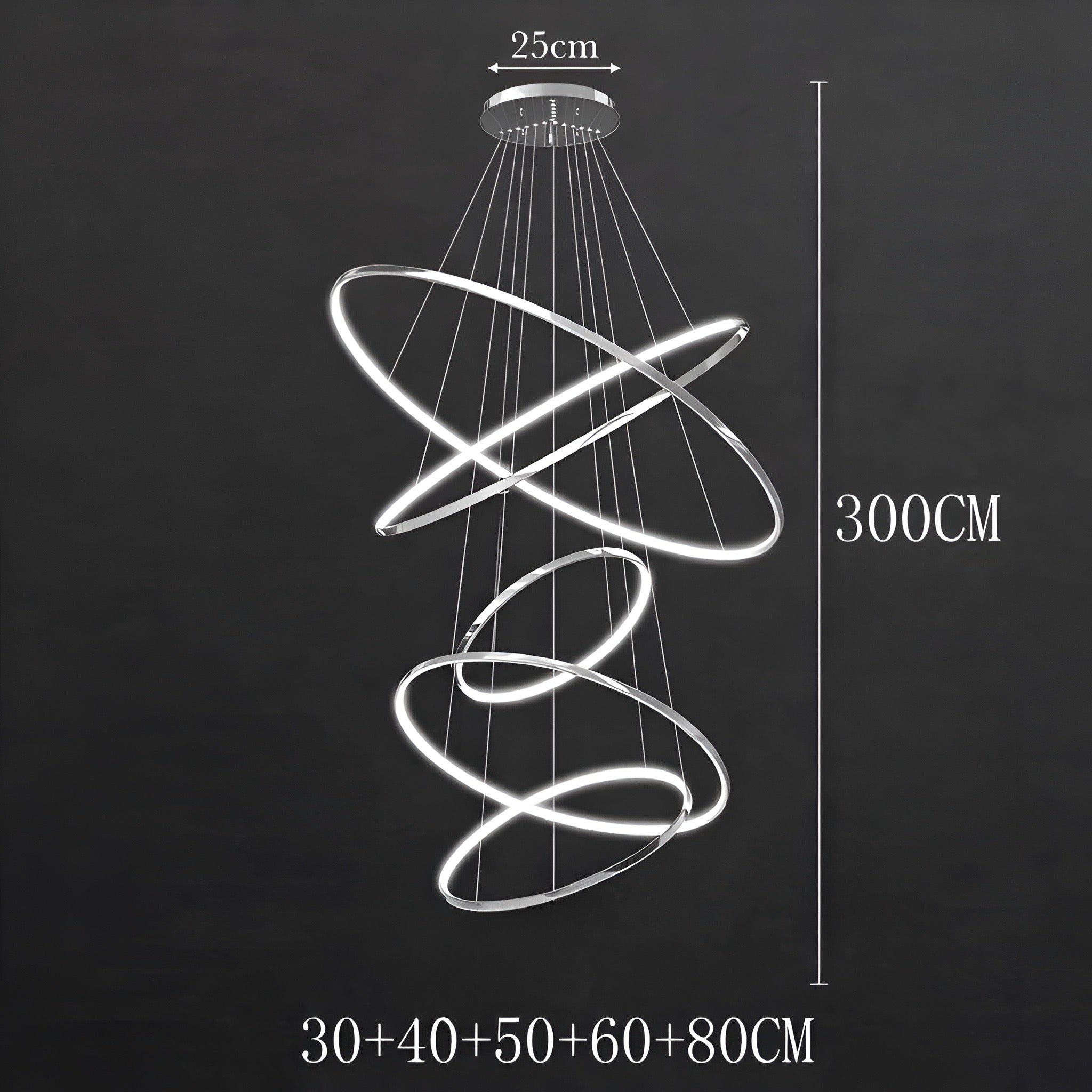 Chandelier Nordic Circla