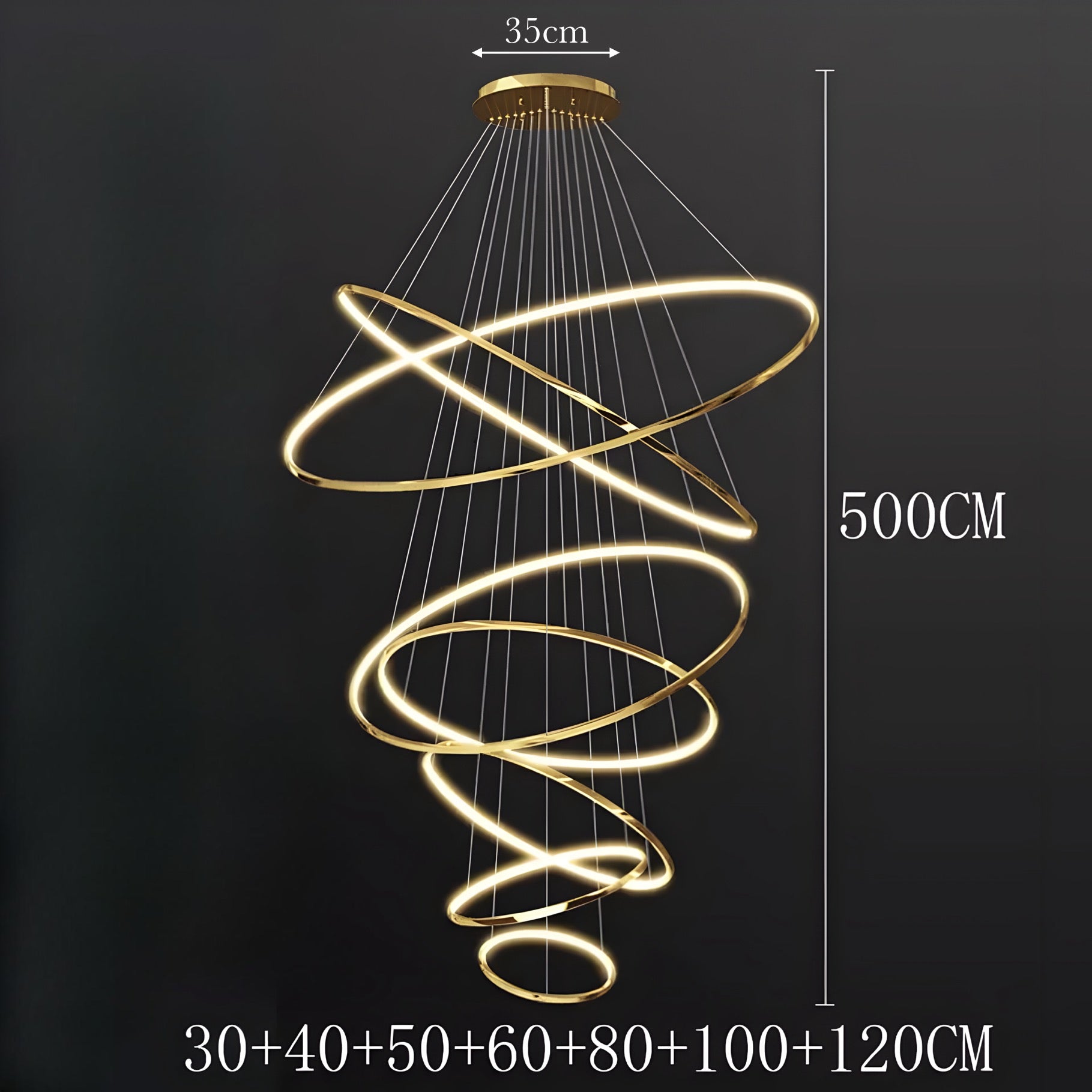 Kronleuchter Nordic Circla - BUYnBLUE