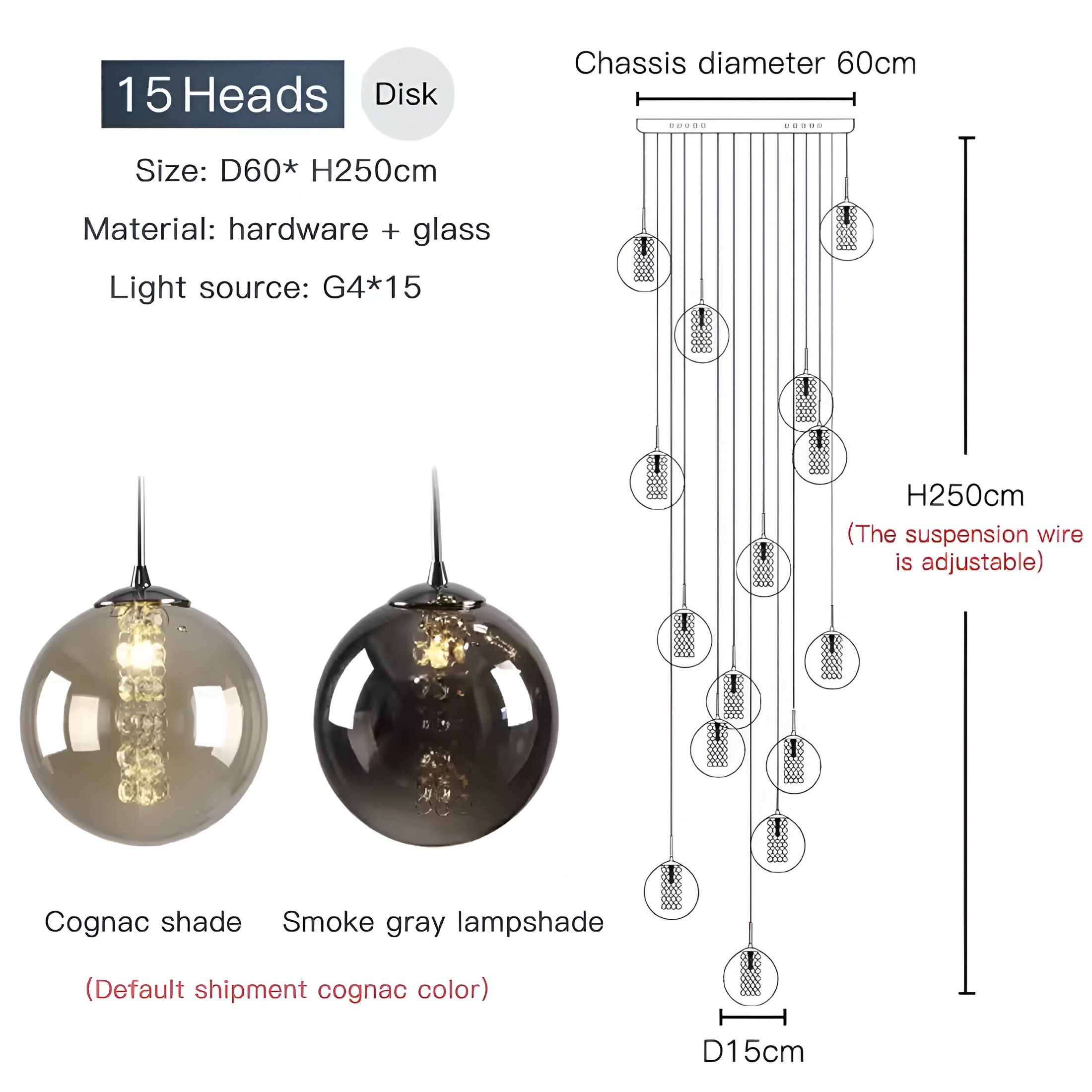 Kronleuchter Nordic Minore