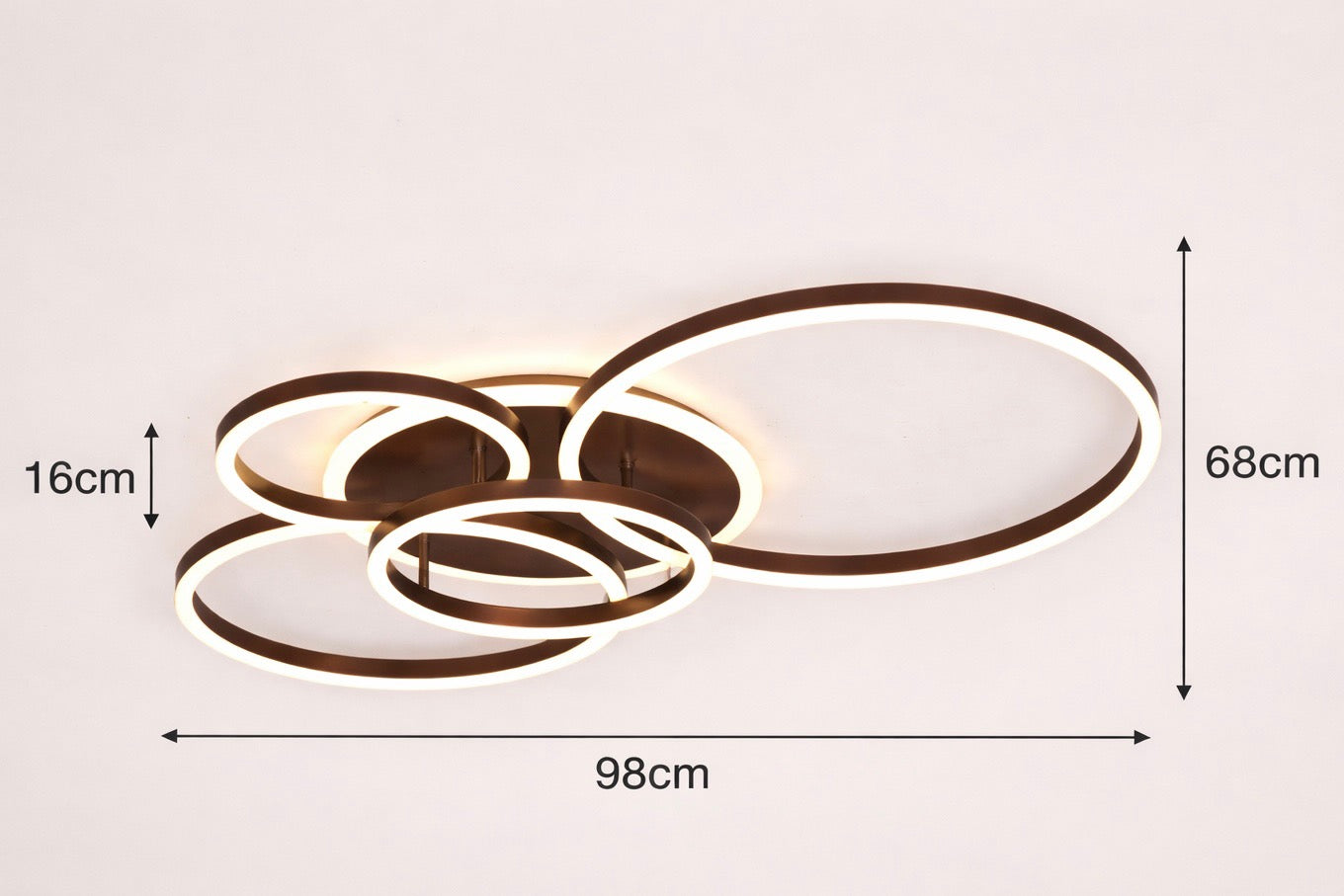 Halo Modern ceiling lamp