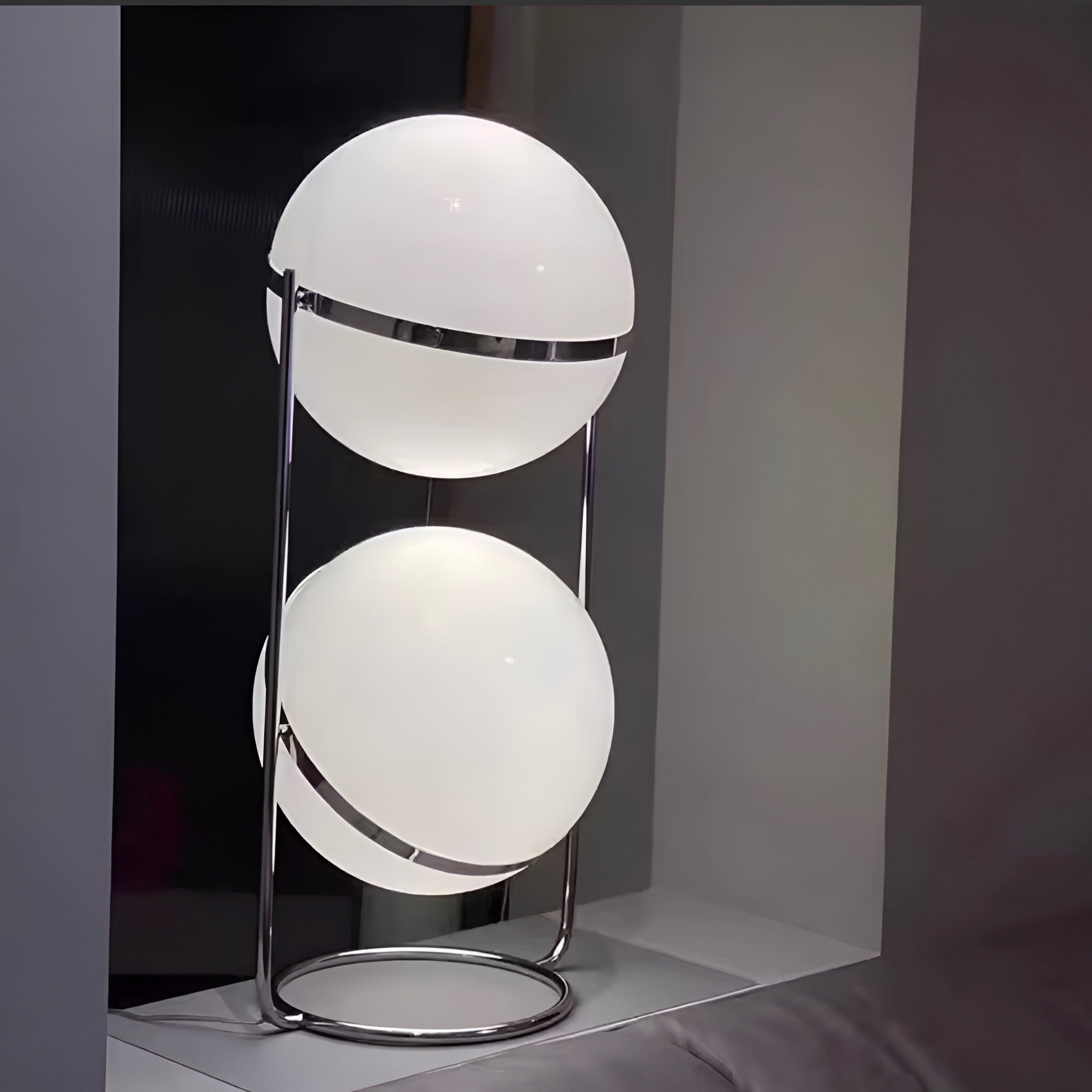 Designer Stehlampe Globo Bianco