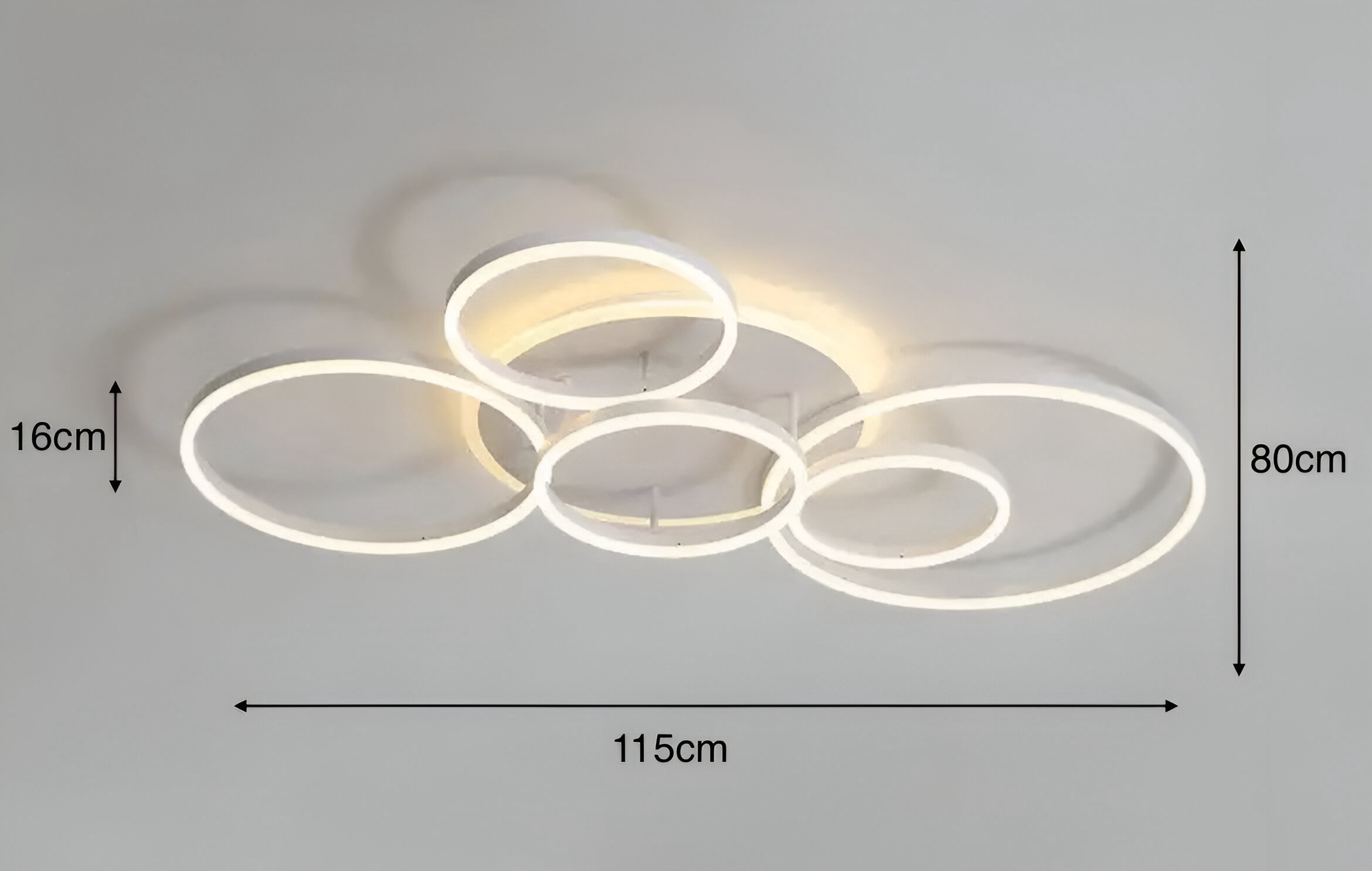 Deckenlampe Halo Modern - BUYnBLUE