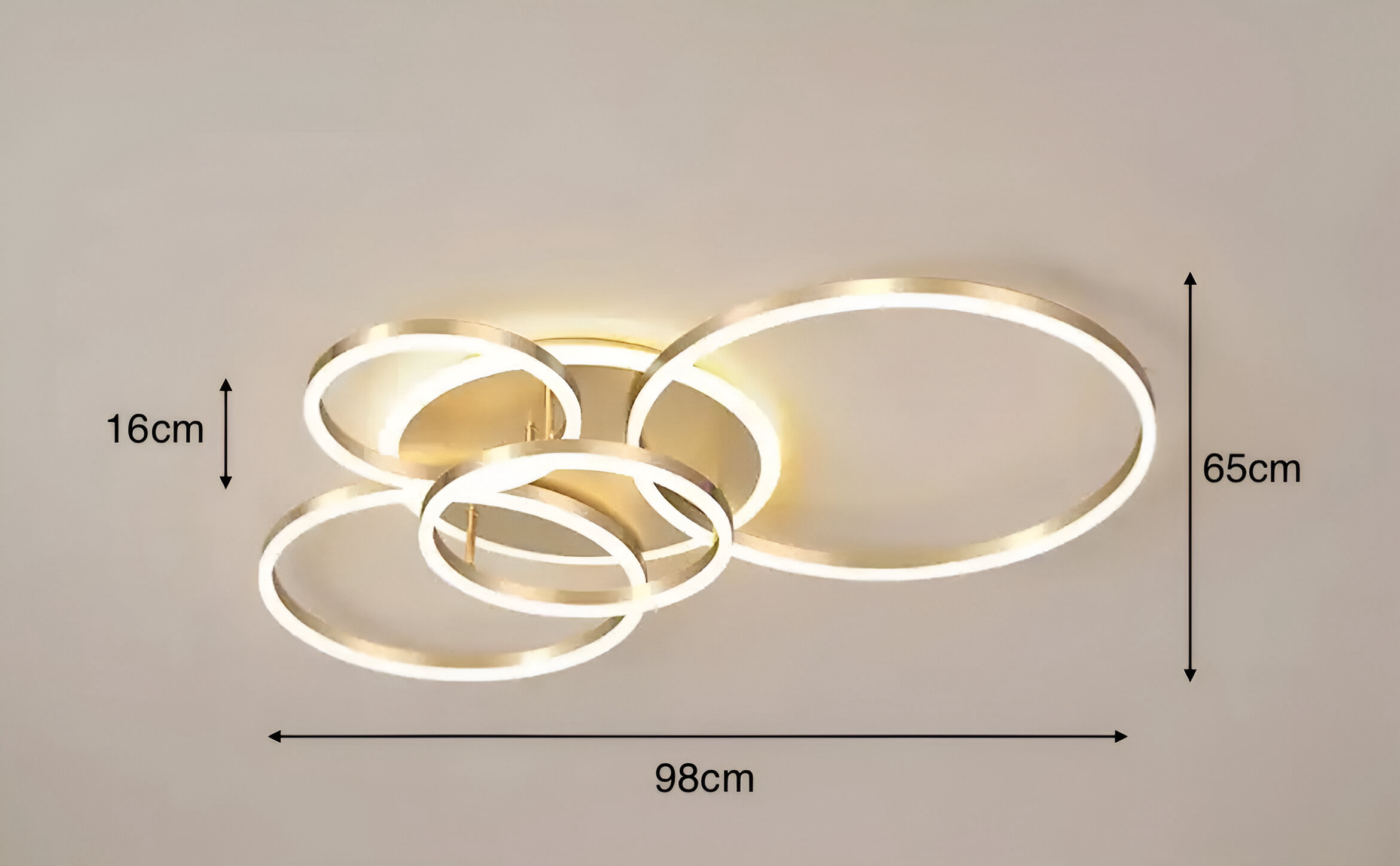 Deckenlampe Halo Modern - BUYnBLUE