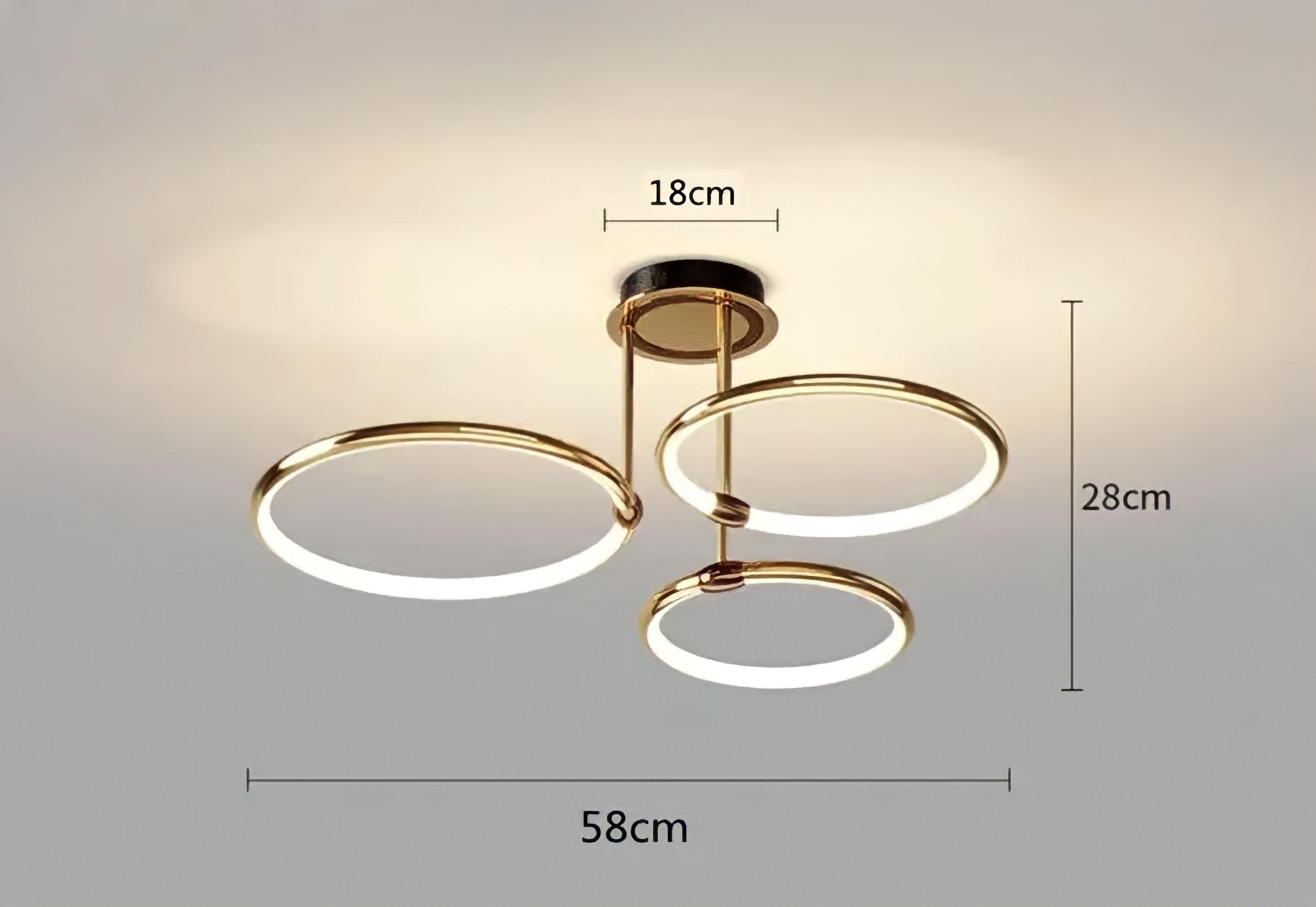 Deckenlampe Nordic Glance - BUYnBLUE