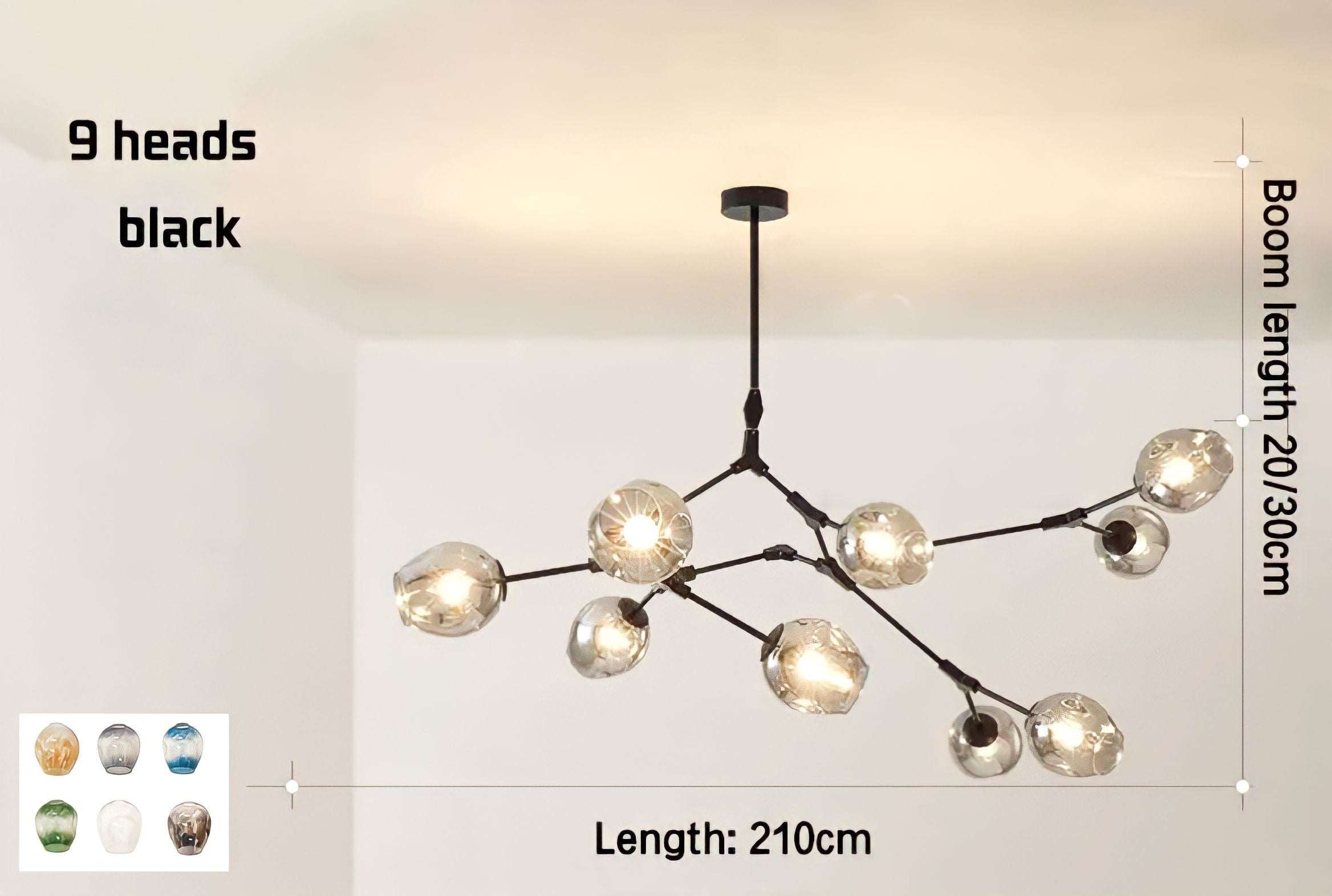 Deckenlampe Nordic Molecule - BUYnBLUE