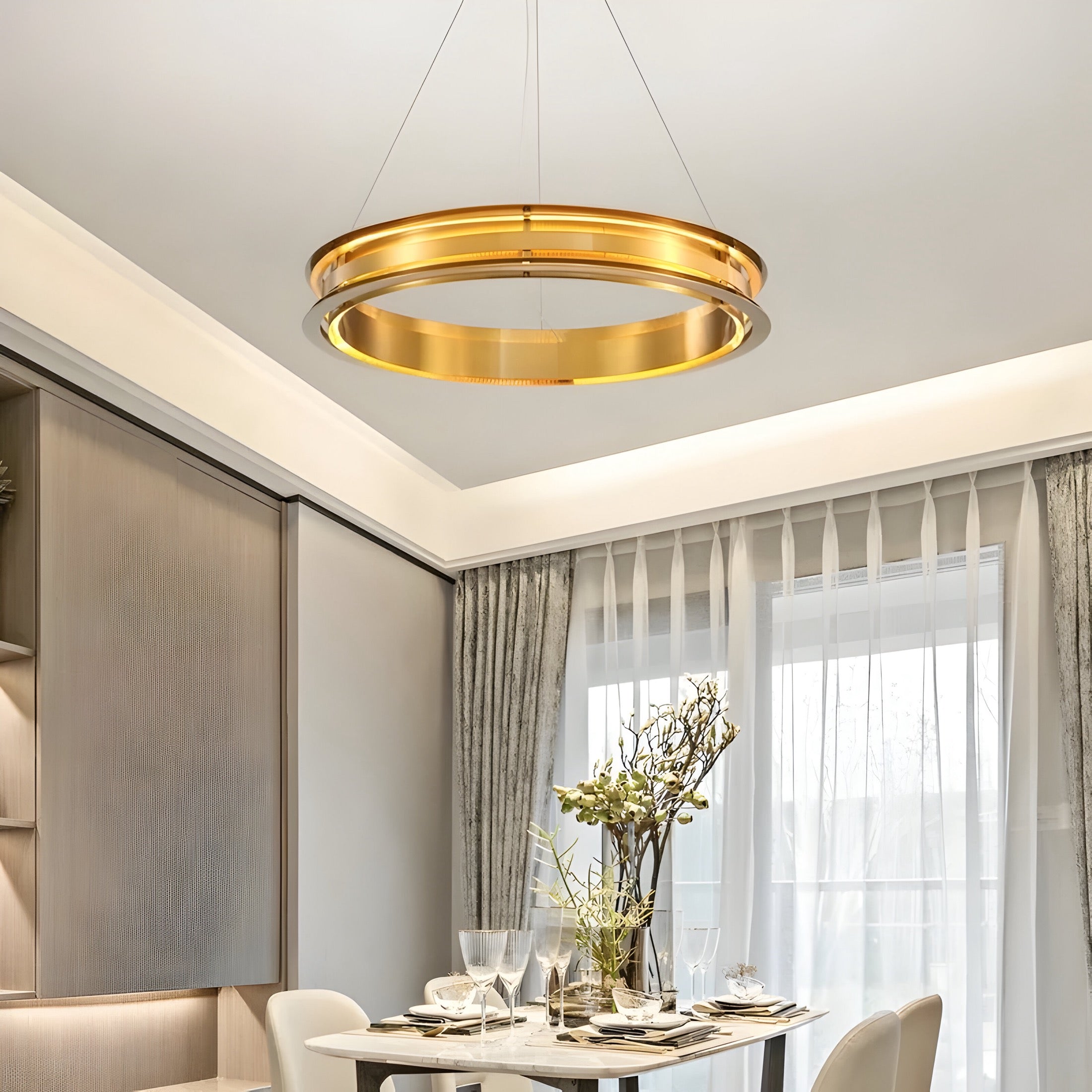 Lampada a sospensione di design Anello - BUYnBLUE
