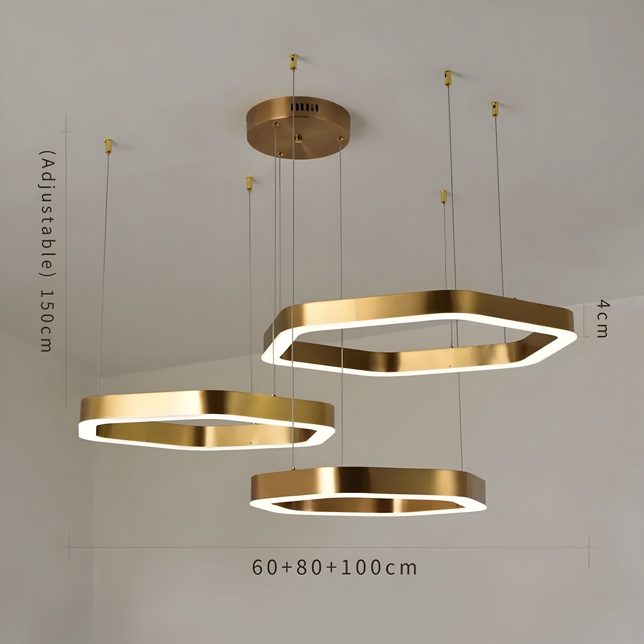 Designer Pendelleuchte Hexagon - BUYnBLUE