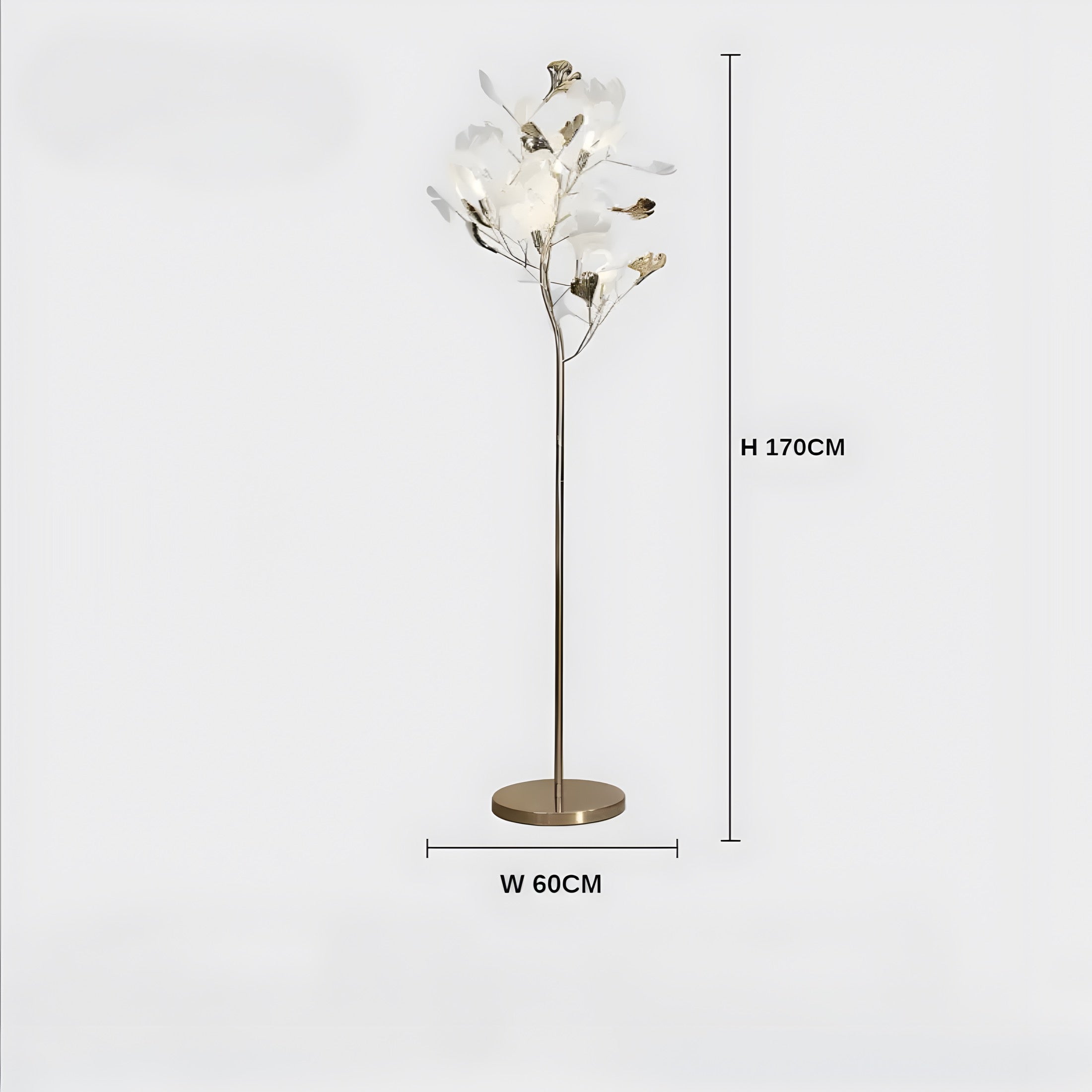 Designer Stehlampe Ginkgo - BUYnBLUE