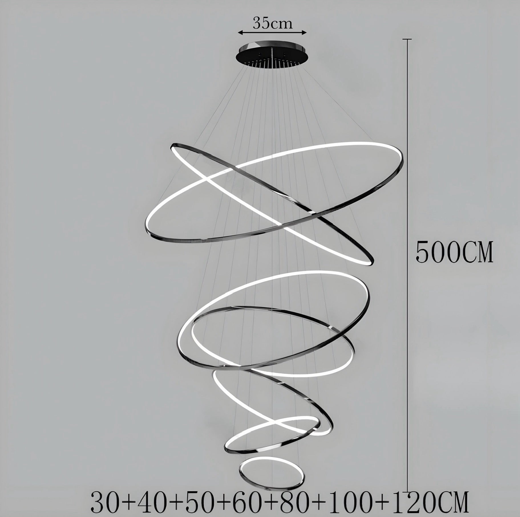 Kronleuchter Nordic Circla - BUYnBLUE