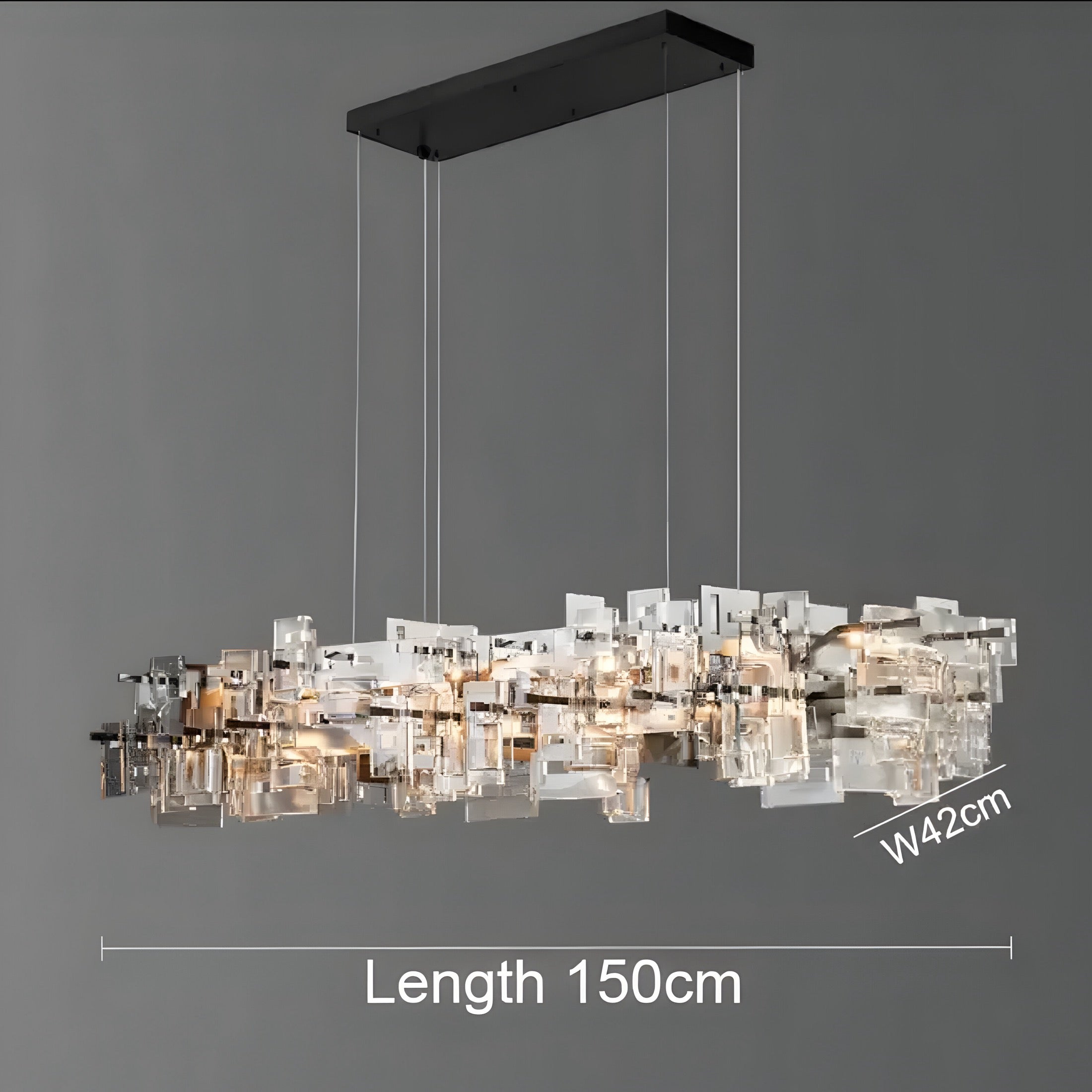 Esstischlampe Cristallo di Gelo - BUYnBLUE