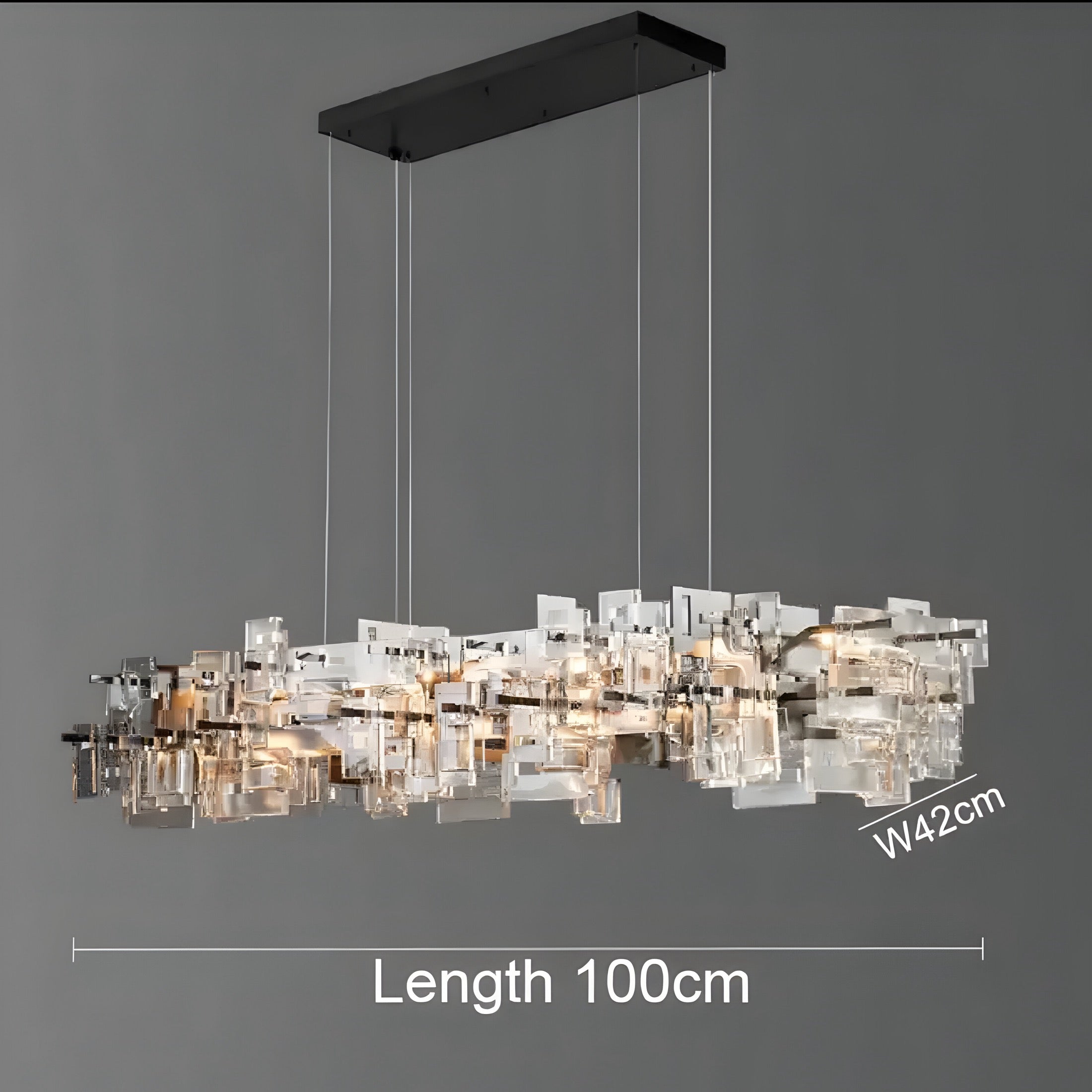 Esstischlampe Cristallo di Gelo - BUYnBLUE