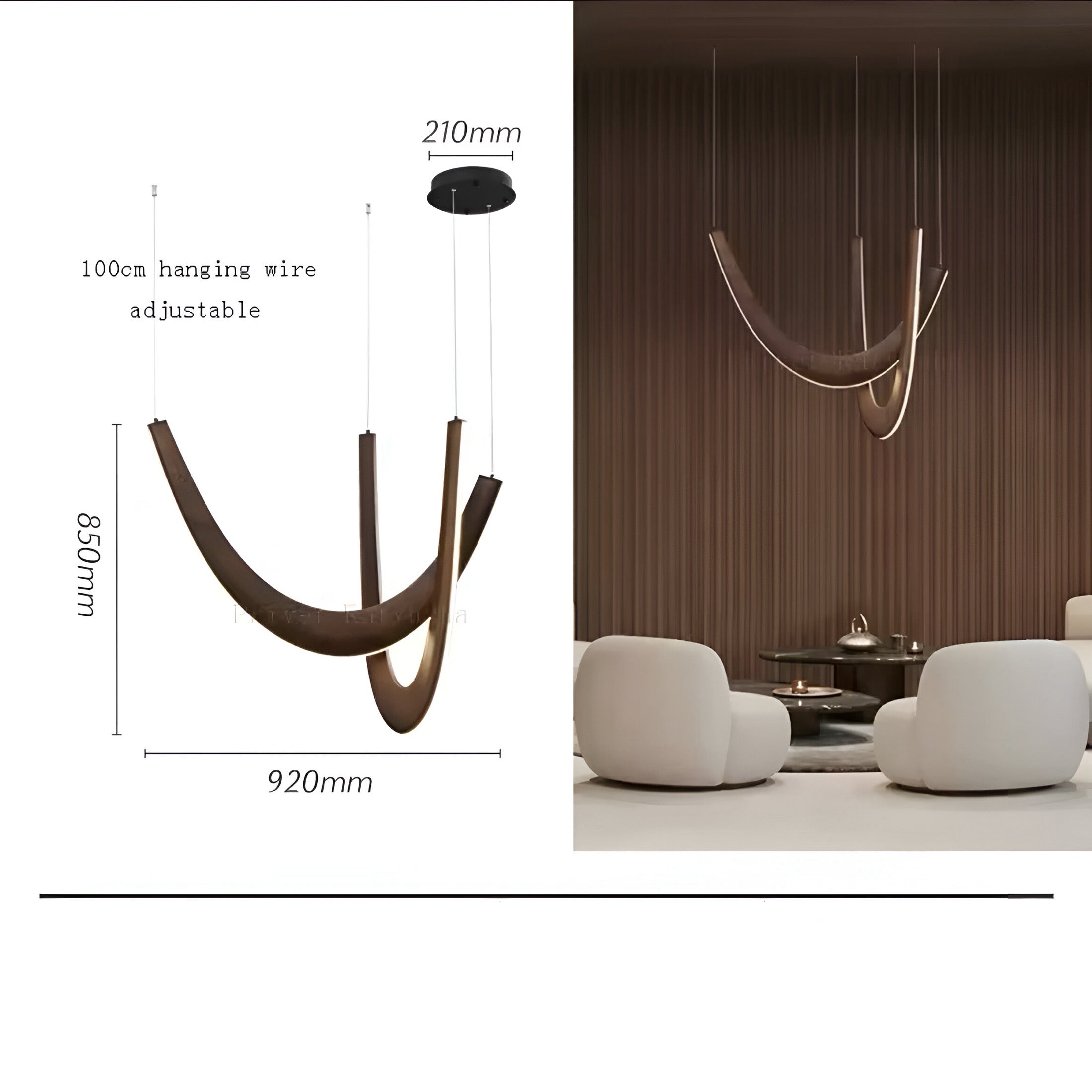 Designer Pendelleuchte Falcetto - BUYnBLUE