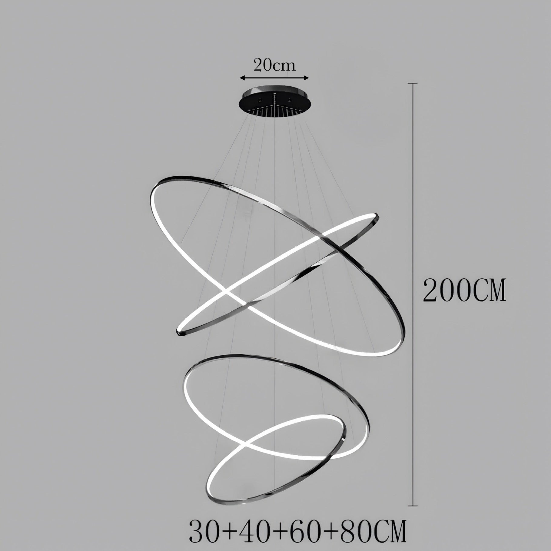 Kronleuchter Nordic Circla - BUYnBLUE