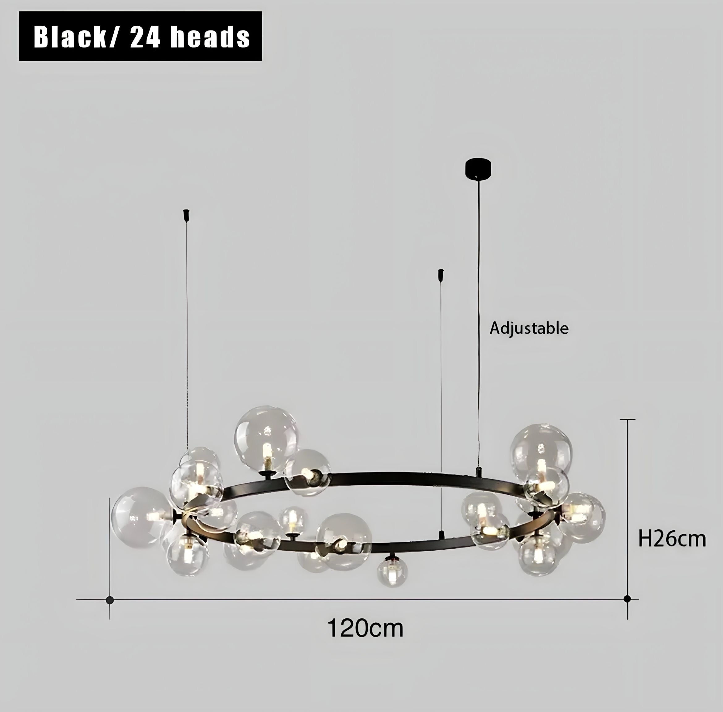 suspension luminaire Bolla Deluxe - BUYnBLUE