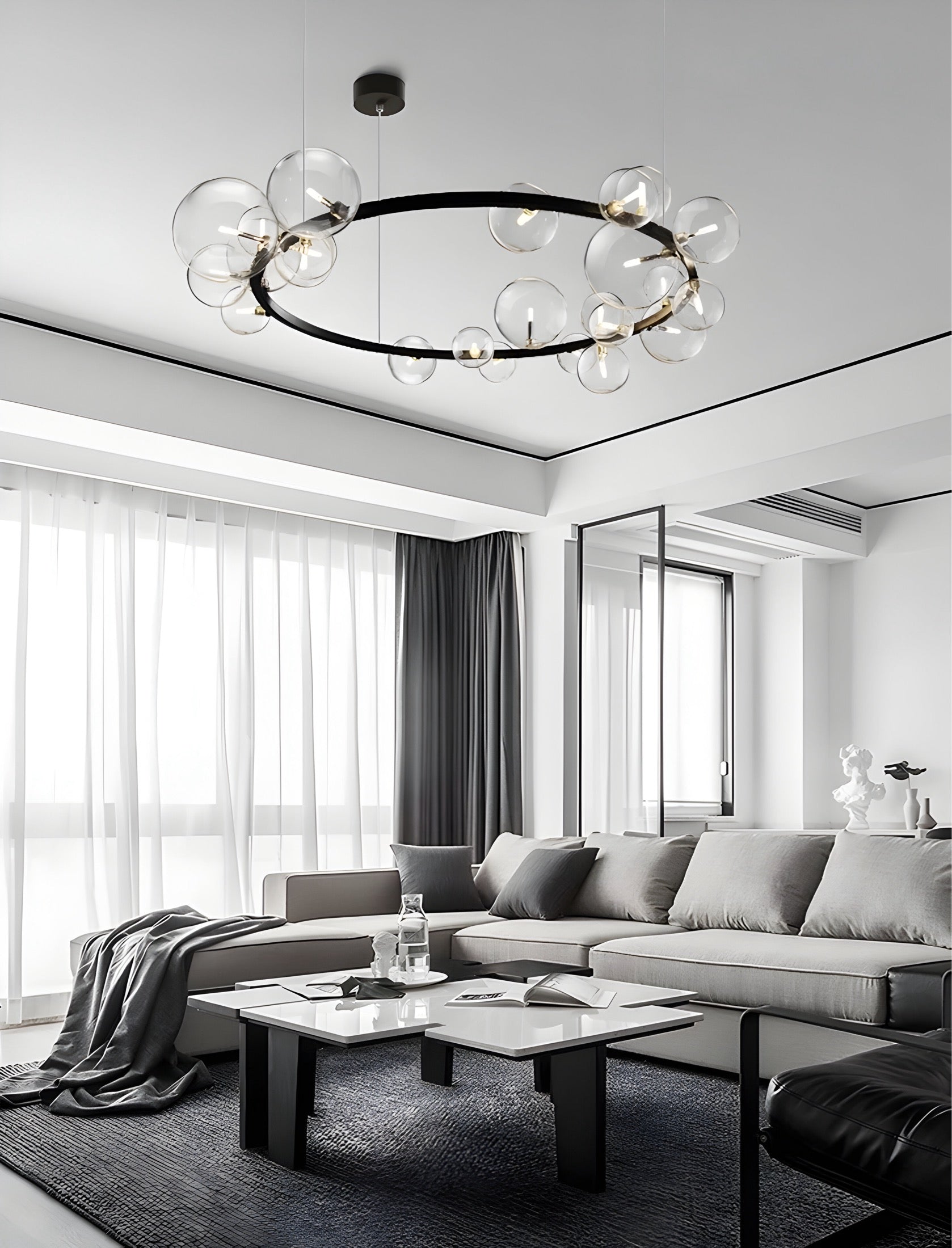 suspension luminaire Bolla Deluxe - BUYnBLUE