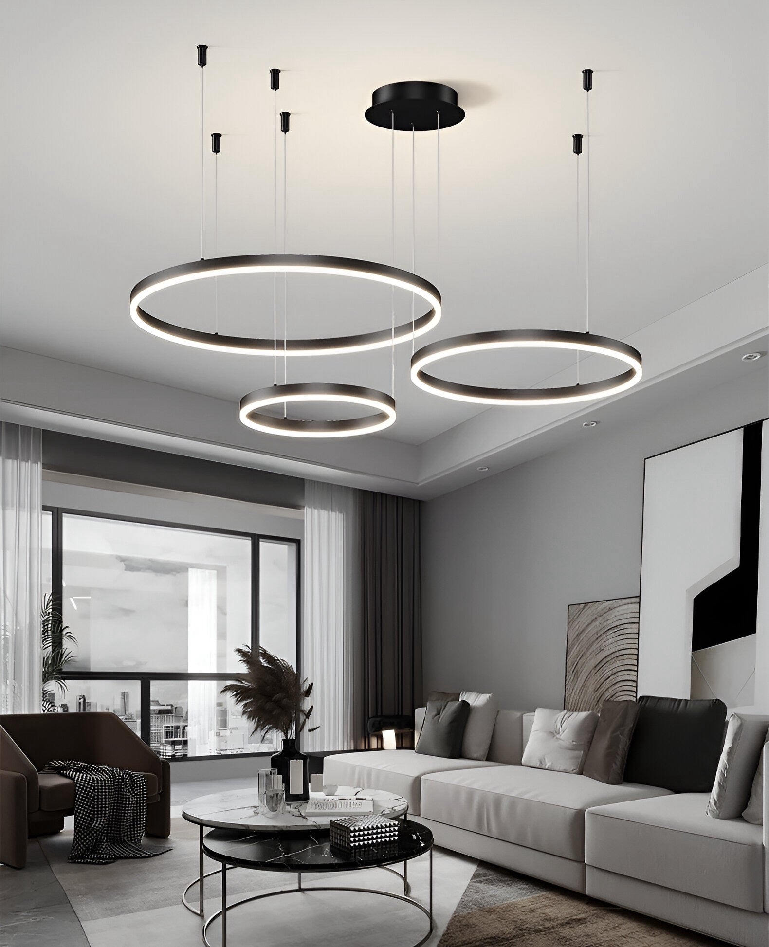 Hängelampe Halo Modern - BUYnBLUE