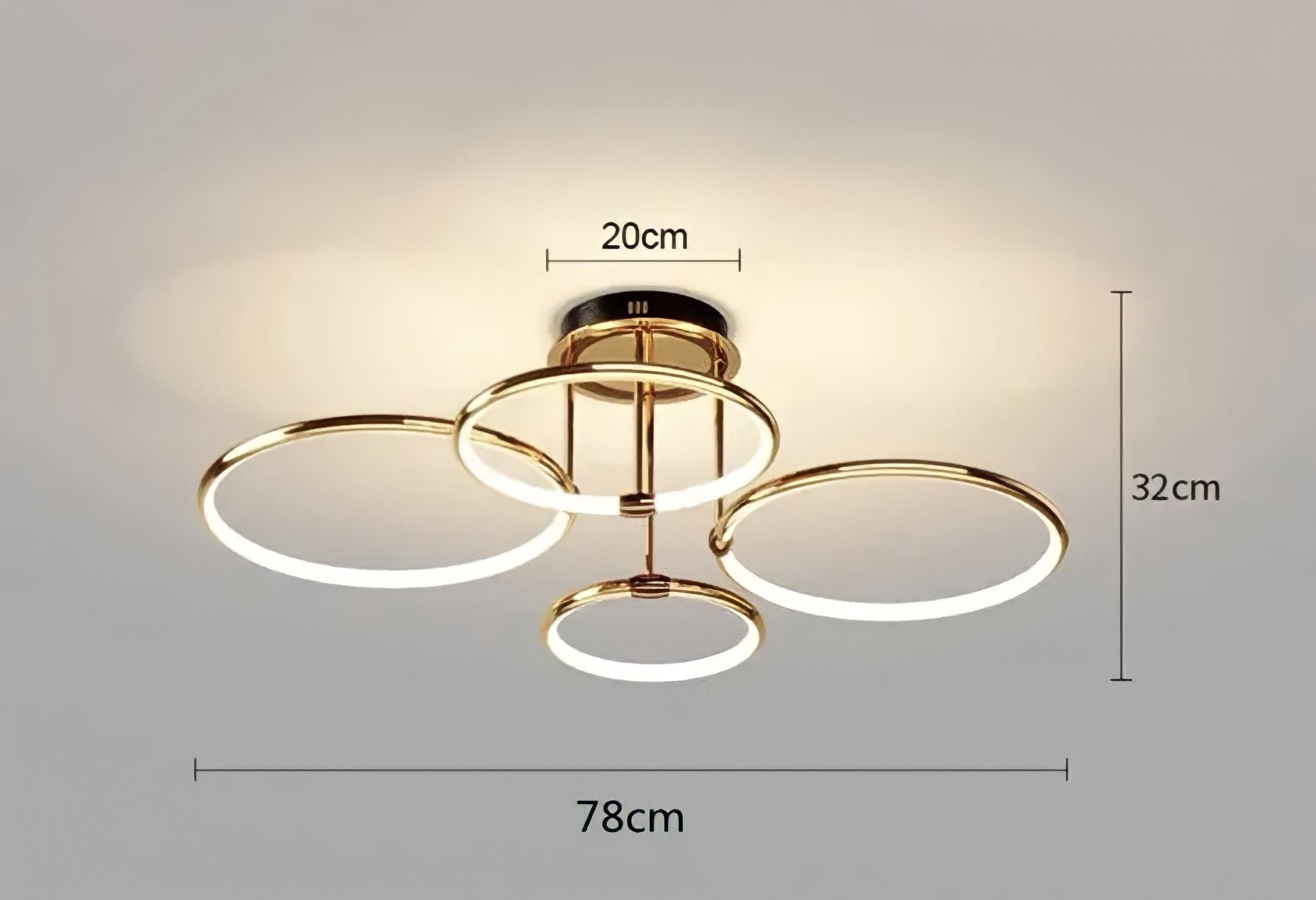 Deckenlampe Nordic Glance - BUYnBLUE 