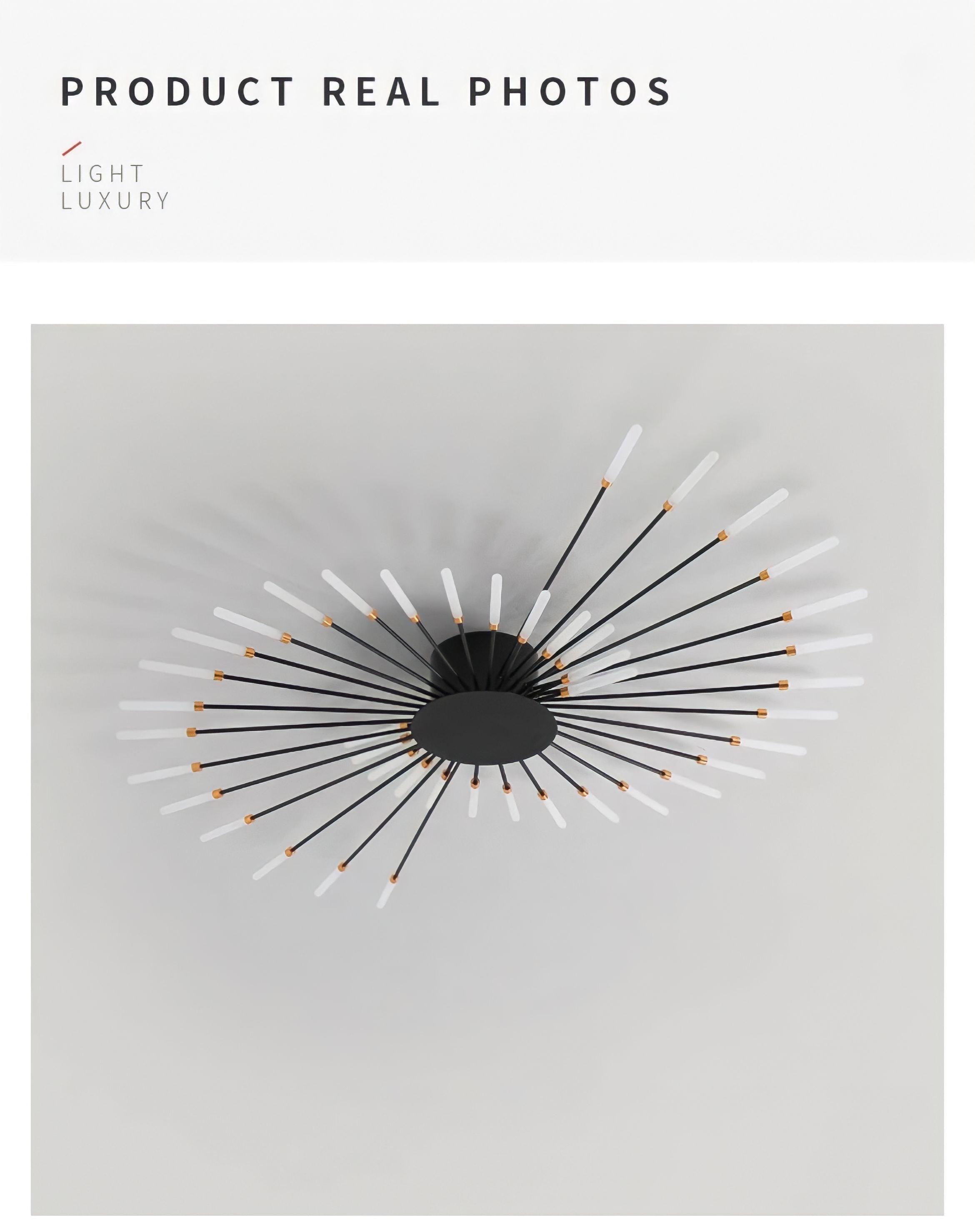 Moderne Deckenlampe im Stacheldesign - BUYnBLUE