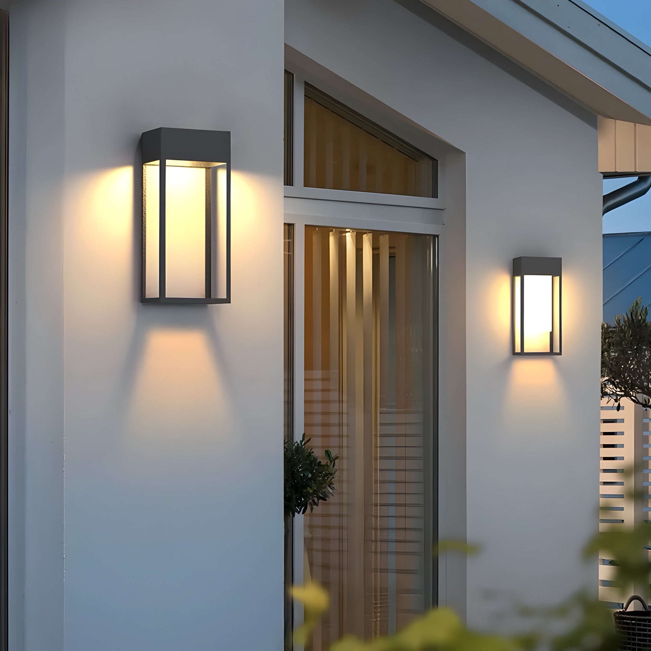 Outdoor Lampe Scatola Vetro - BUYnBLUE