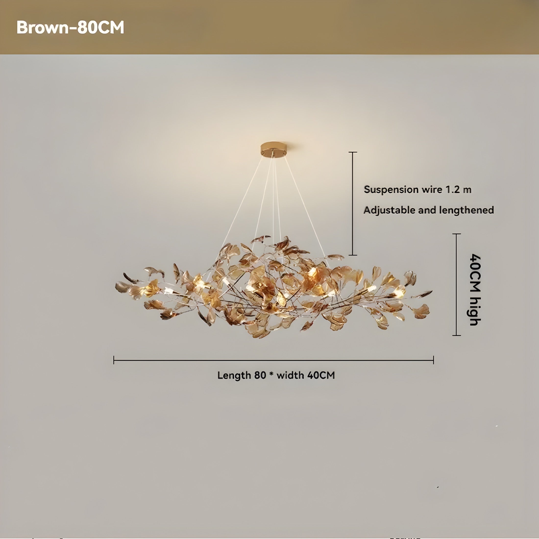 Modern Ginkgo pendant light - BUYnBLUE