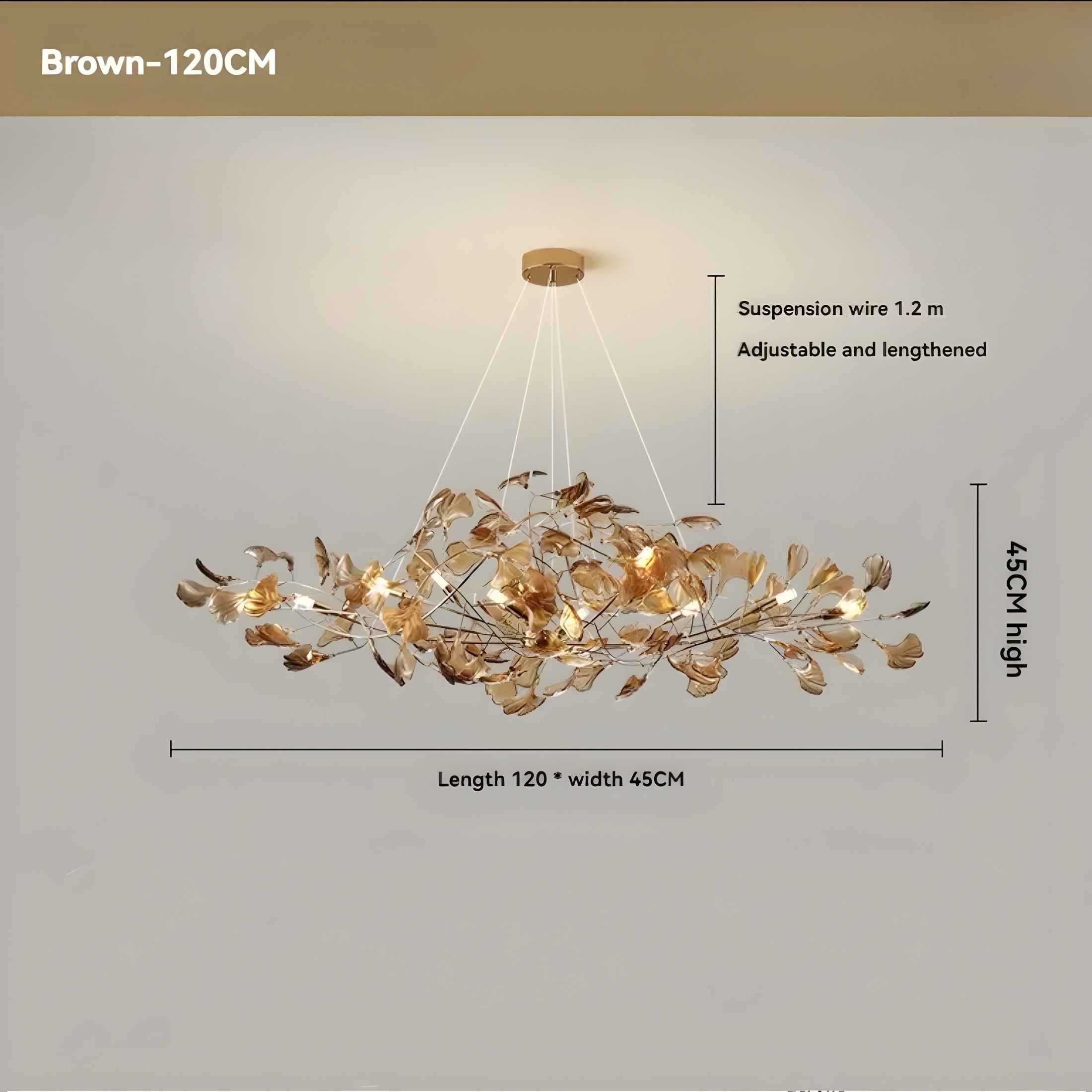 Modern Ginkgo pendant light - BUYnBLUE