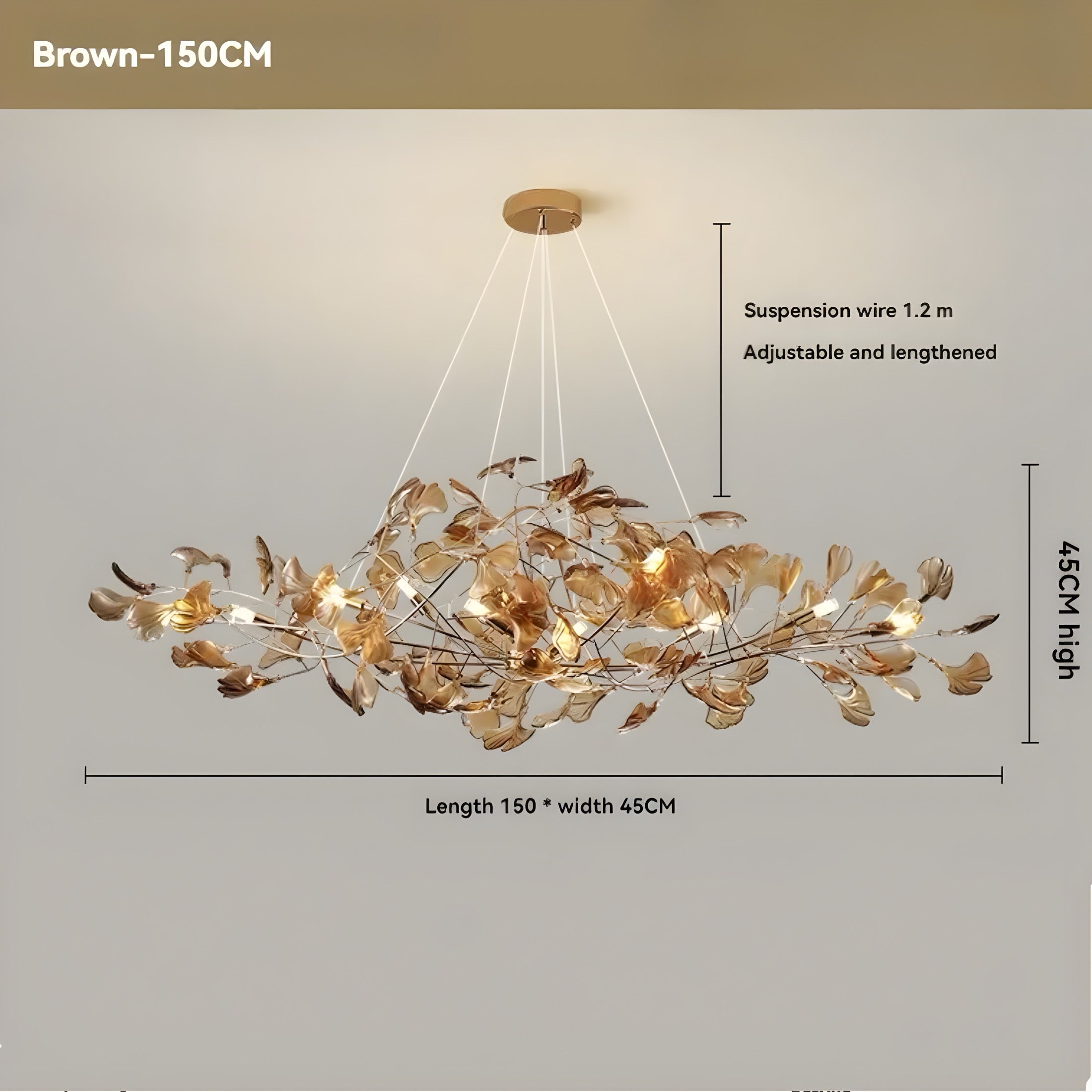 Modern Ginkgo pendant light - BUYnBLUE
