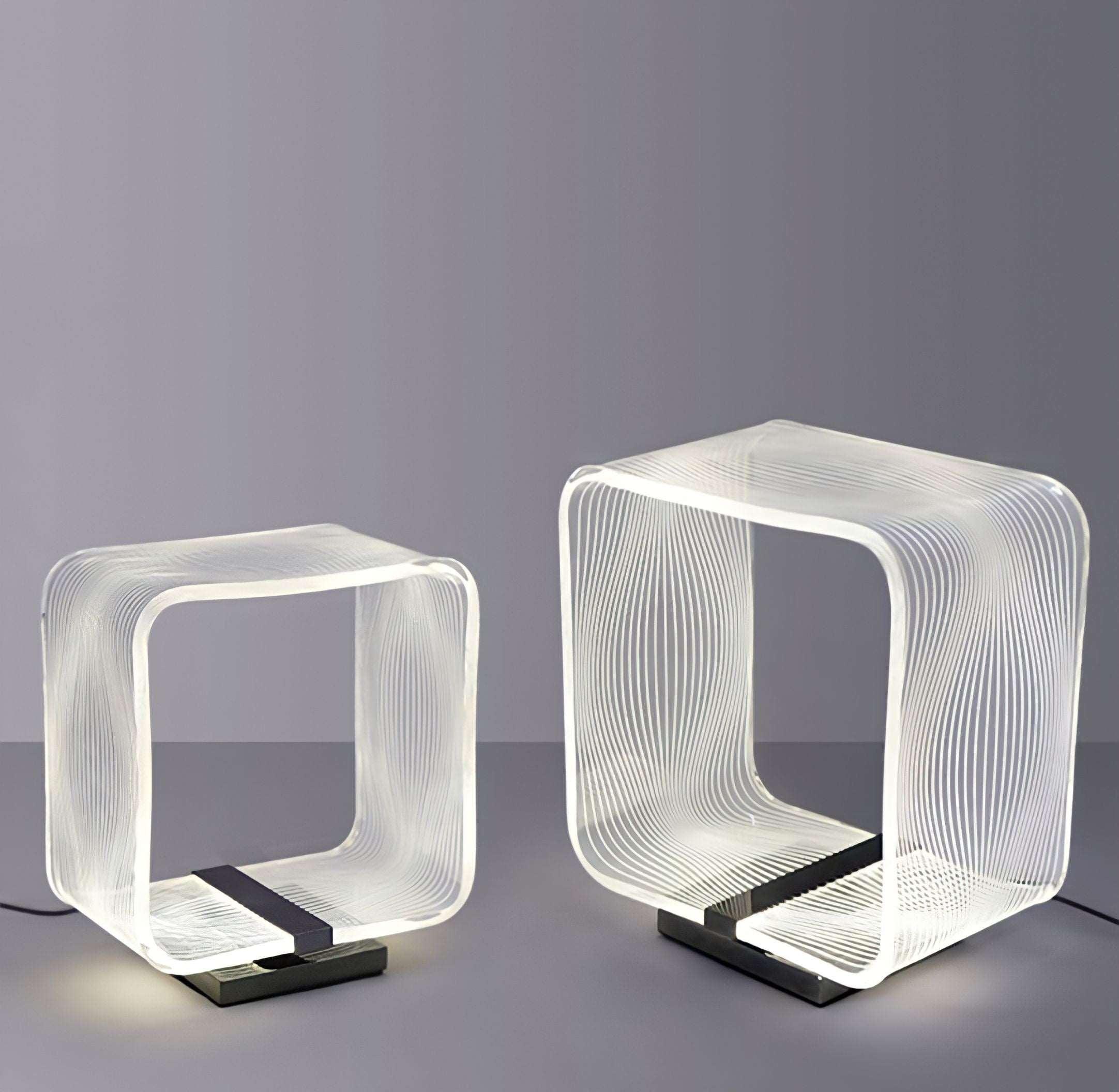 LED Tischlampe in Kubusform - BUYnBLUE