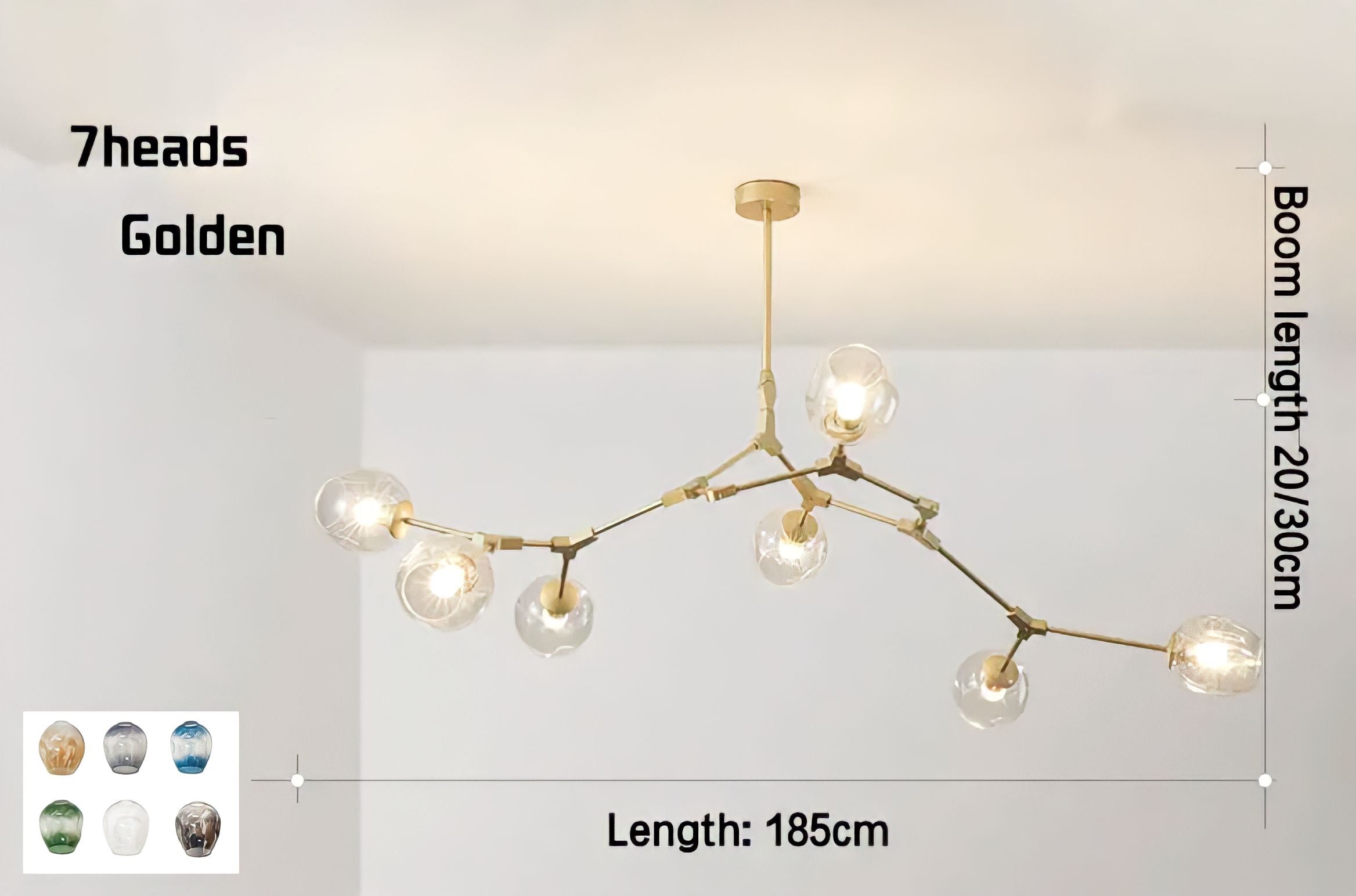 Deckenlampe Nordic Molecule - BUYnBLUE 