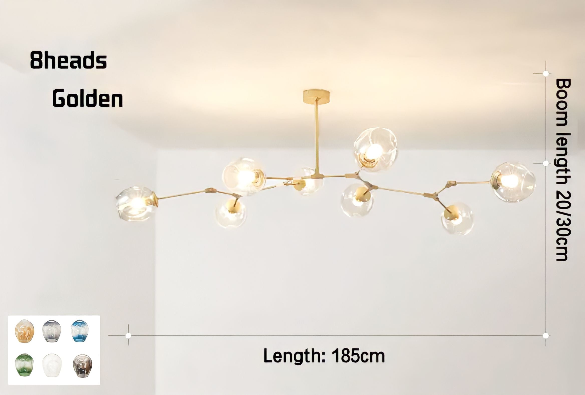 Deckenlampe Nordic Molecule - BUYnBLUE 