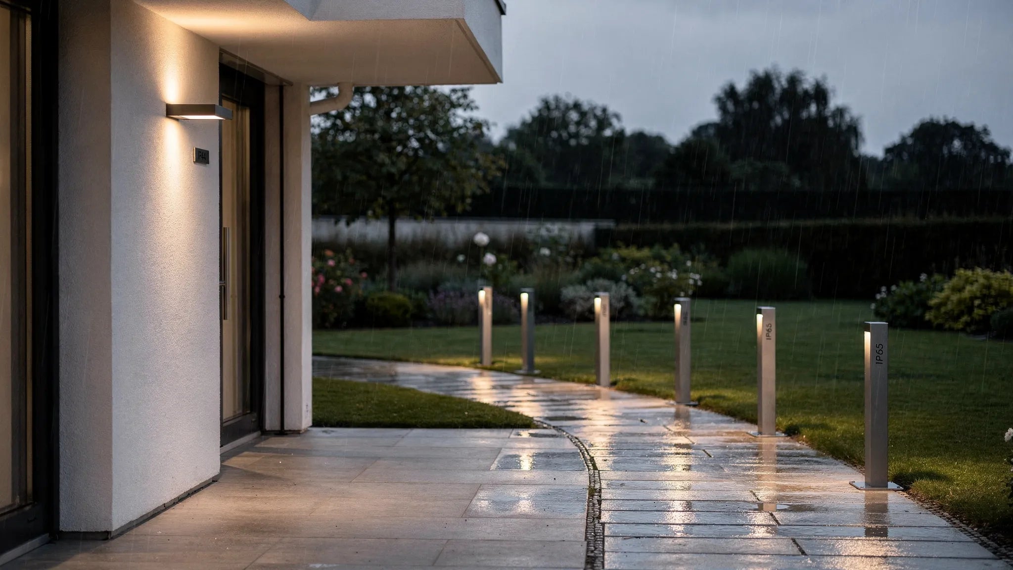 Lampe Outdoor: IP44 vs. IP65 verständlich erklärt