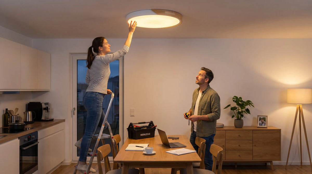 Deckenleuchten für warmes Licht passend auswählen