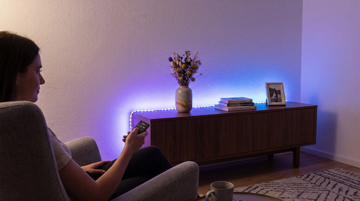 LED-Lichtband dimmbar um Ecken führen ohne dunkle Stellen