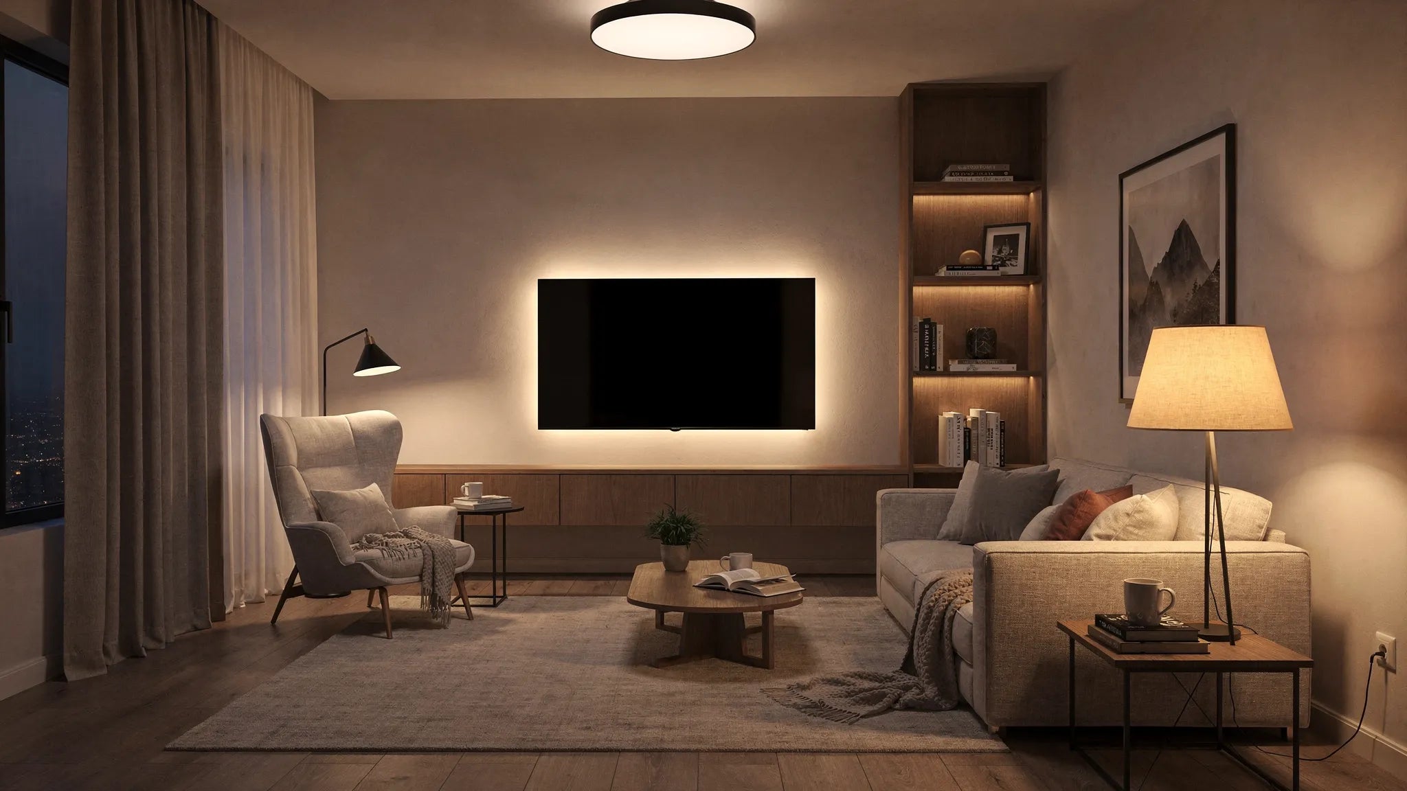 Lampen Wohnzimmer: Diese Lichtzonen machen den Raum gemütlich