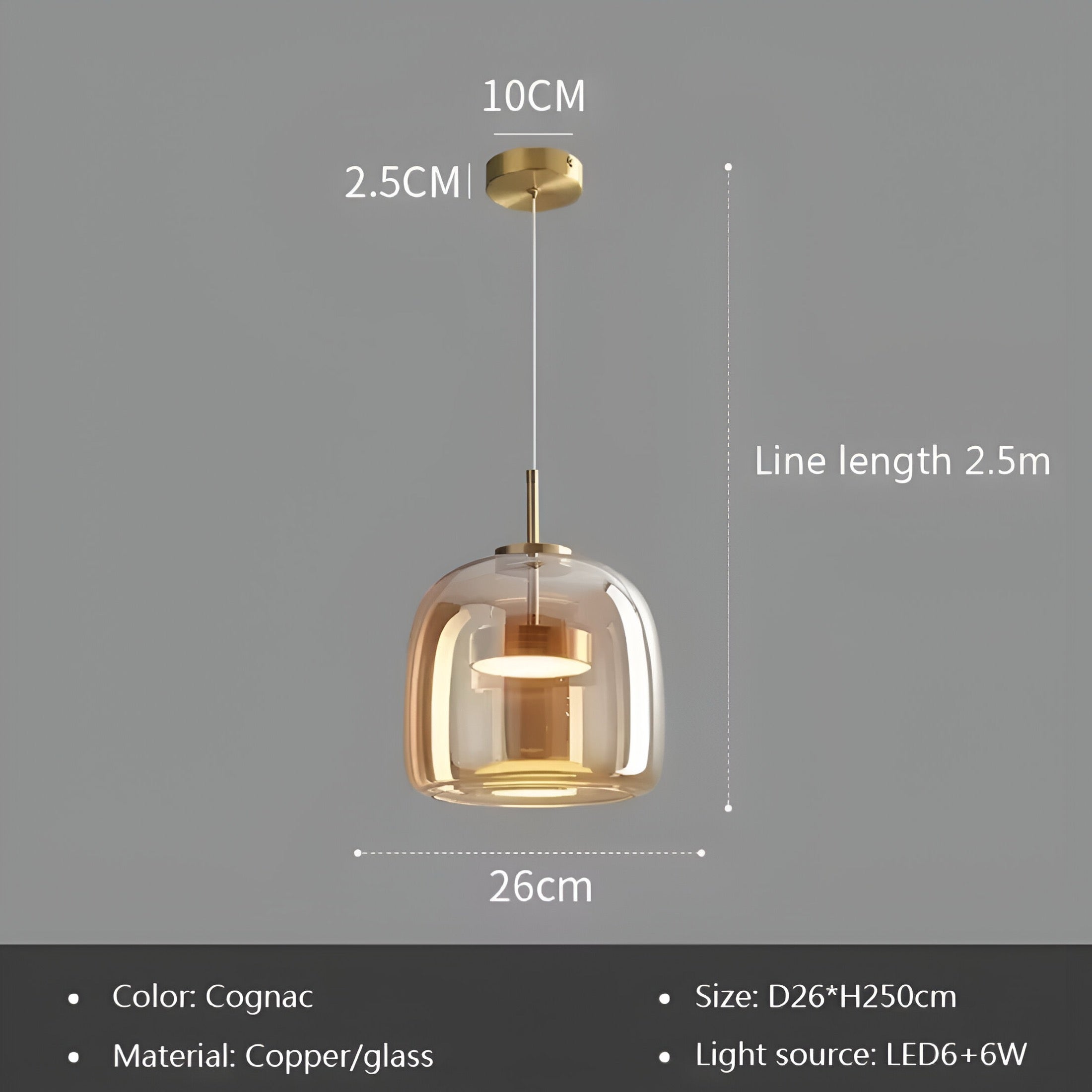 Suspension Cresta Modern