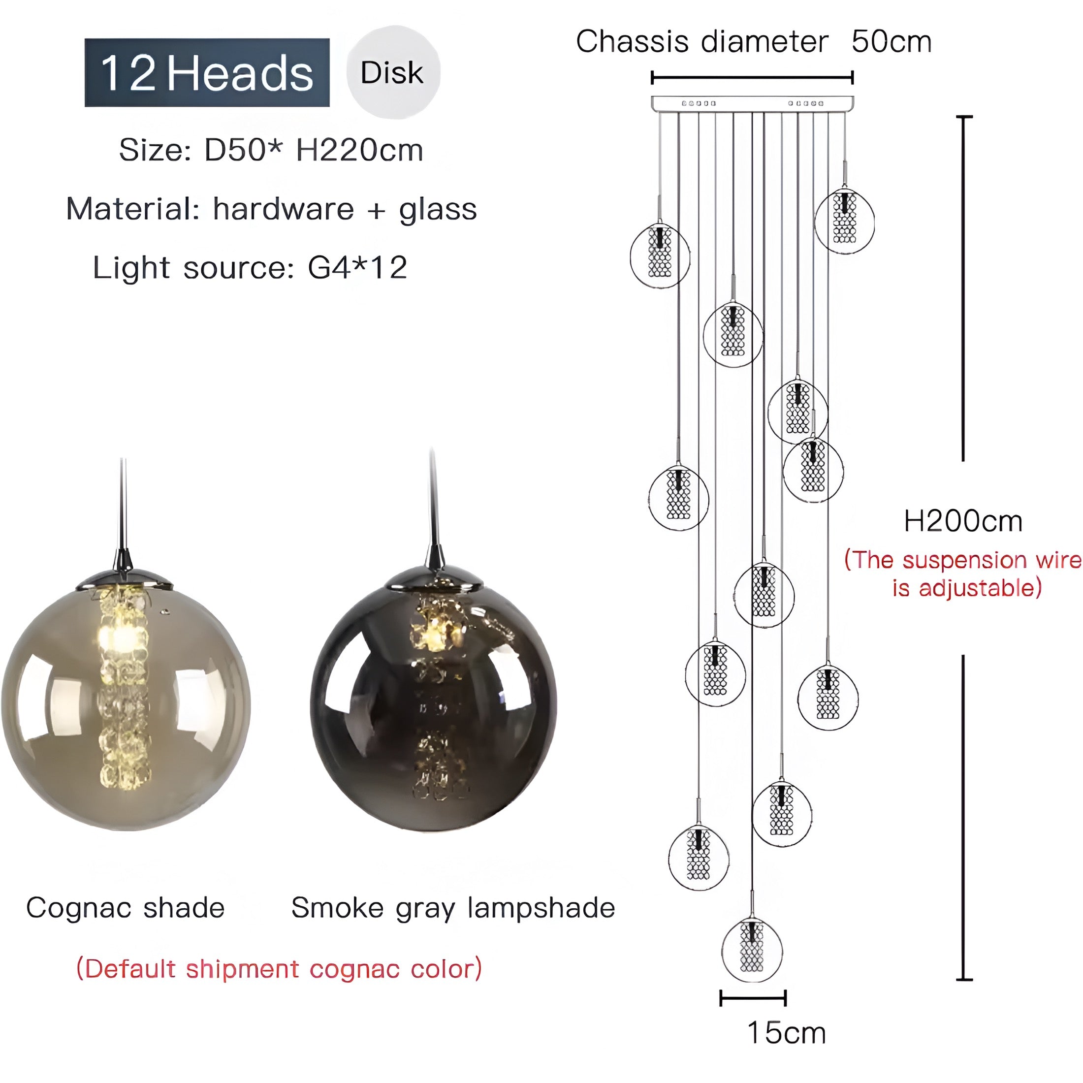 Kronleuchter Nordic Minore