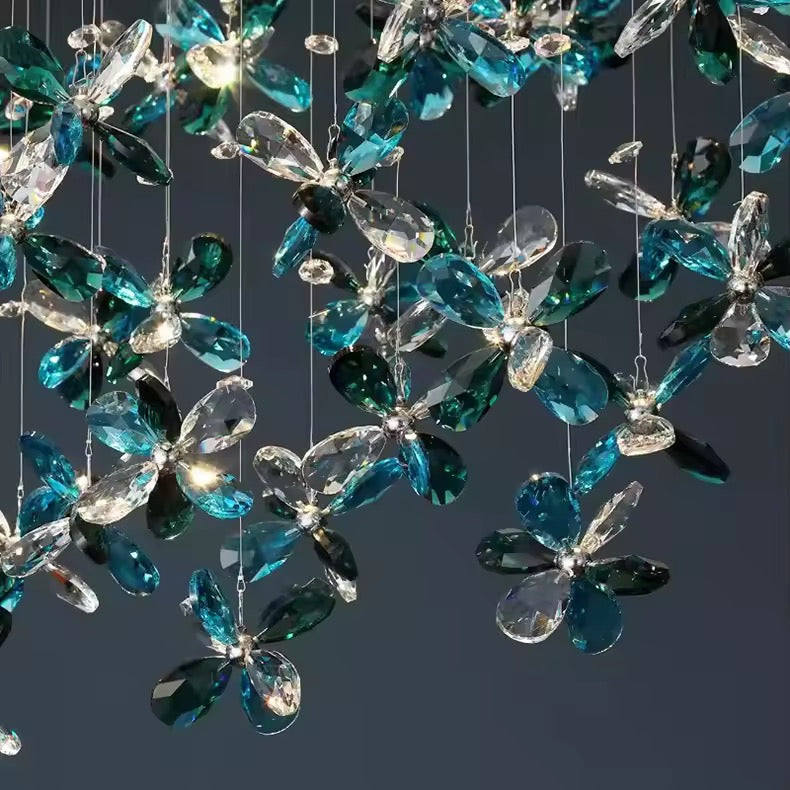 Lampada da tavolo Fiore di Cristallo